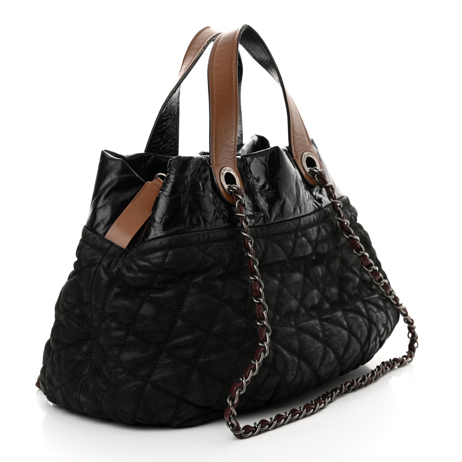 Chanel Iridescent Calfskin Small In The Mix Tote Black 3 of 14