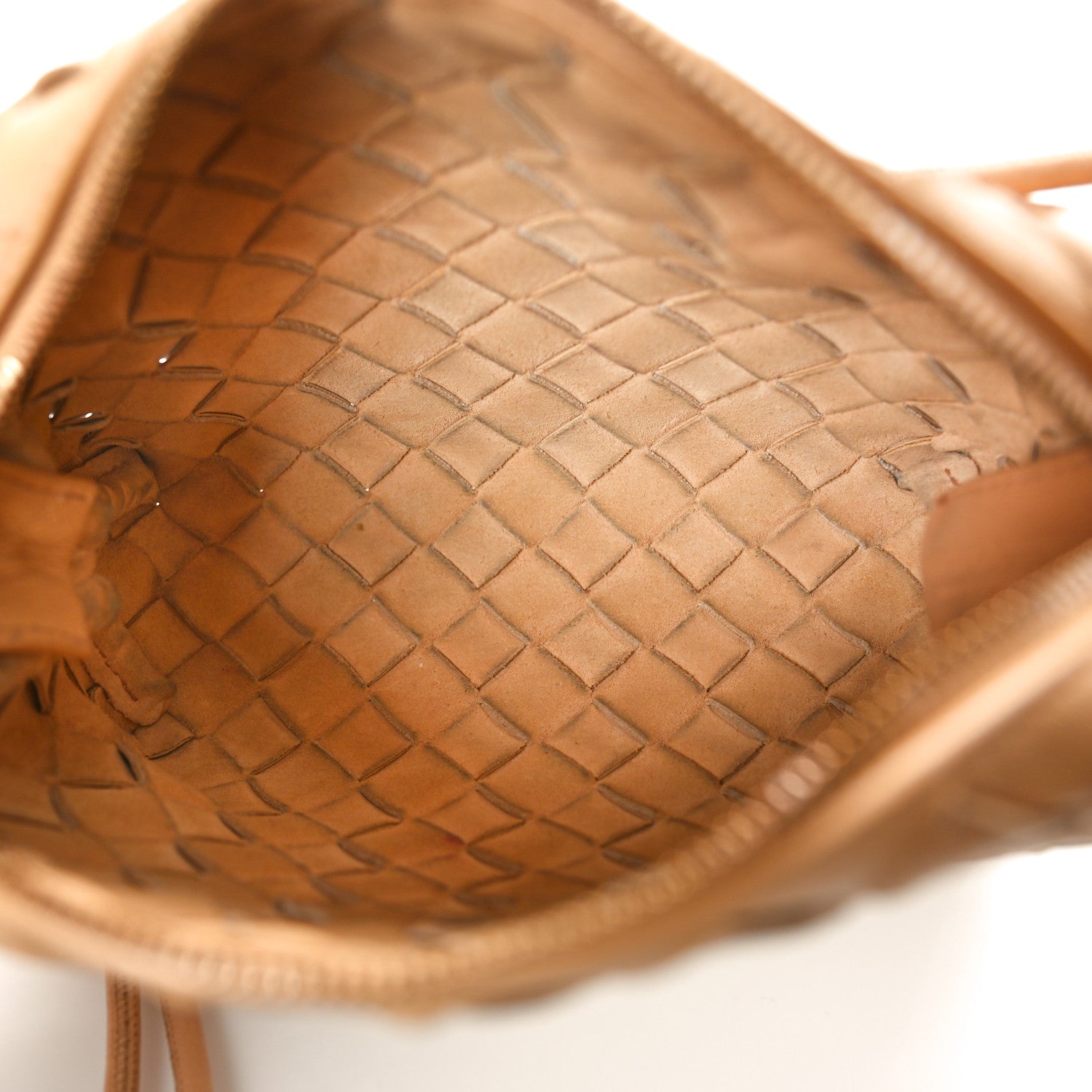Bottega Veneta Nappa Intrecciato Mini Loop Camera Bag Almond 5 of 9