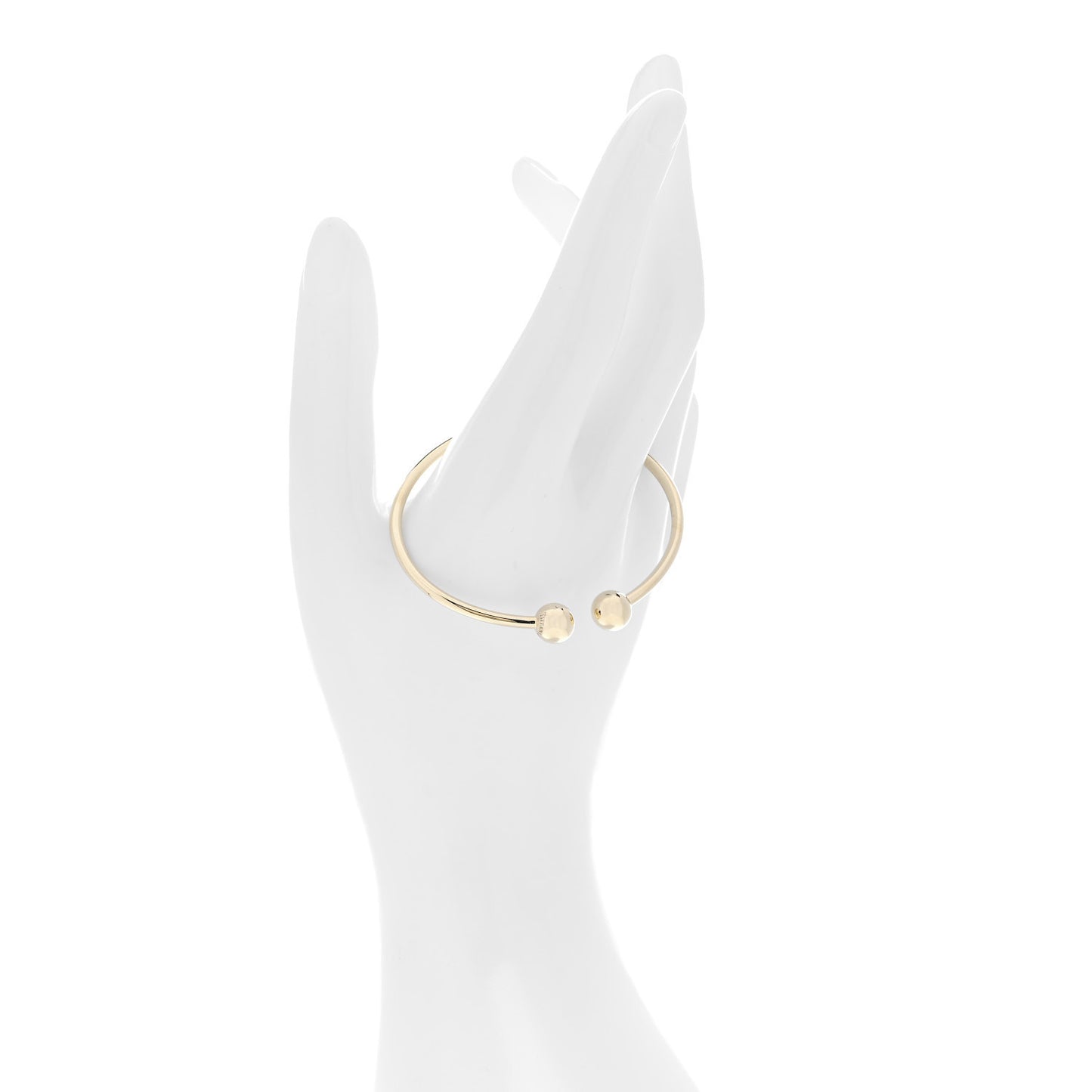 18K Yellow Gold HardWear Ball Wire Bracelet