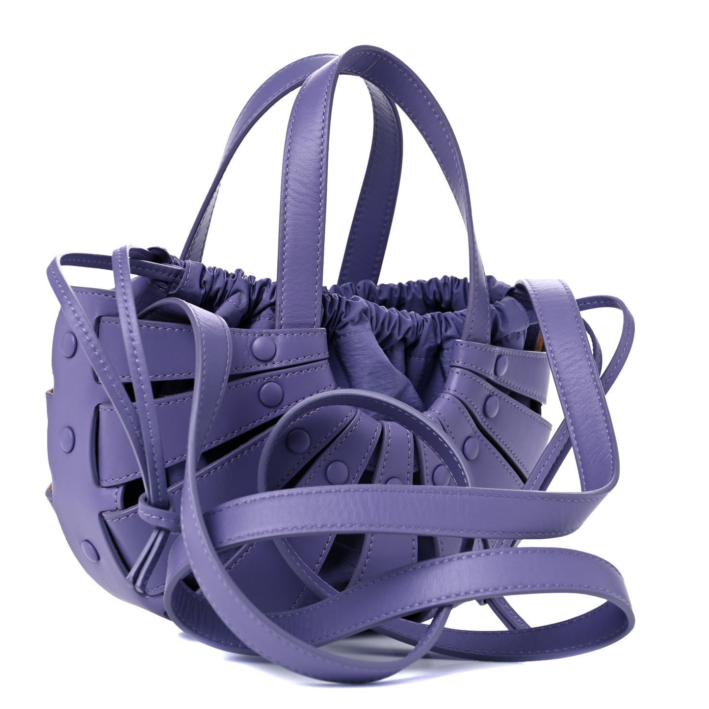French Calfskin Shell Lavender