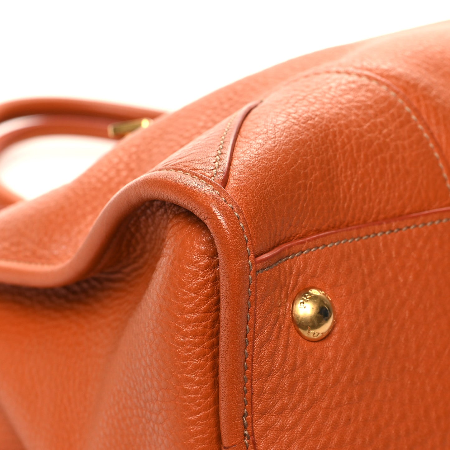 Vitello Daino Shopping Satchel Rame