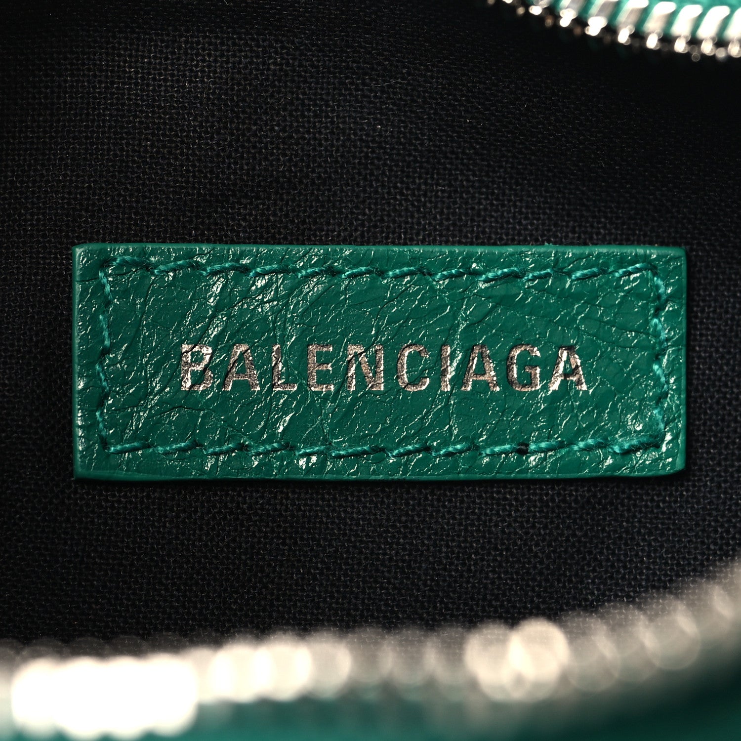 Balenciaga Agneau Arena Le Cagole Shoulder Bag XS Jade 7 of 11