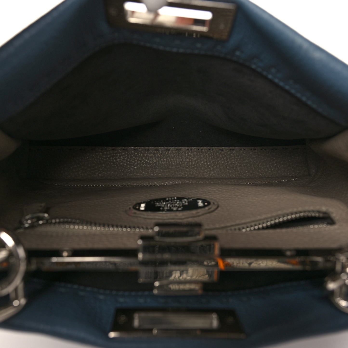 Cuoio Romano Snakeskin Selleria Medium Peekaboo Iconic Satchel Tempesta