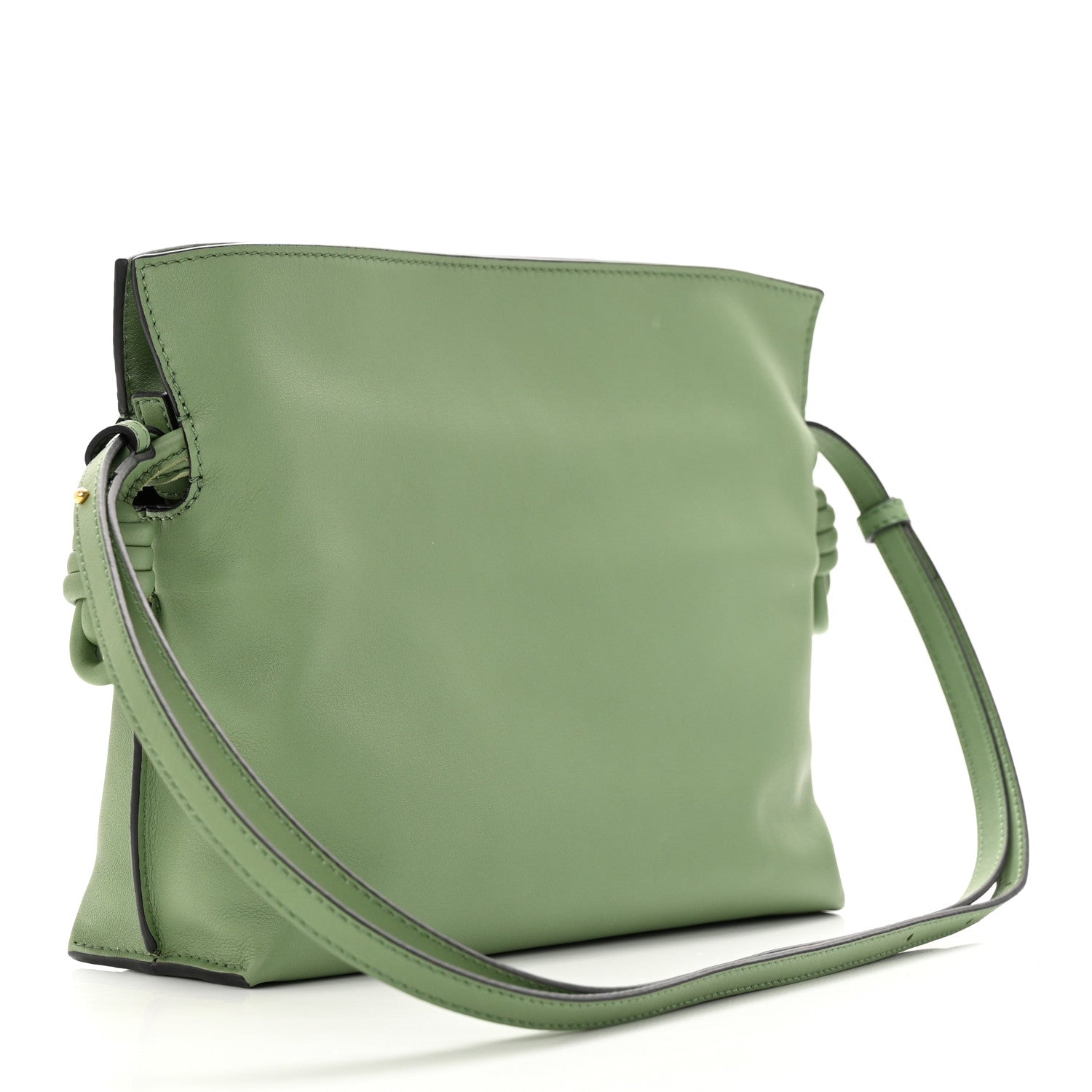 Loewe Calfskin Mini Flamenco Knot Clutch Rosemary 3 of 11