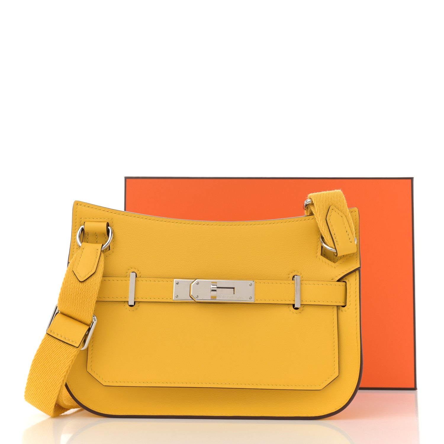 Hermes Swift Mini Jypsiere Jaune De Naples 11 of 11