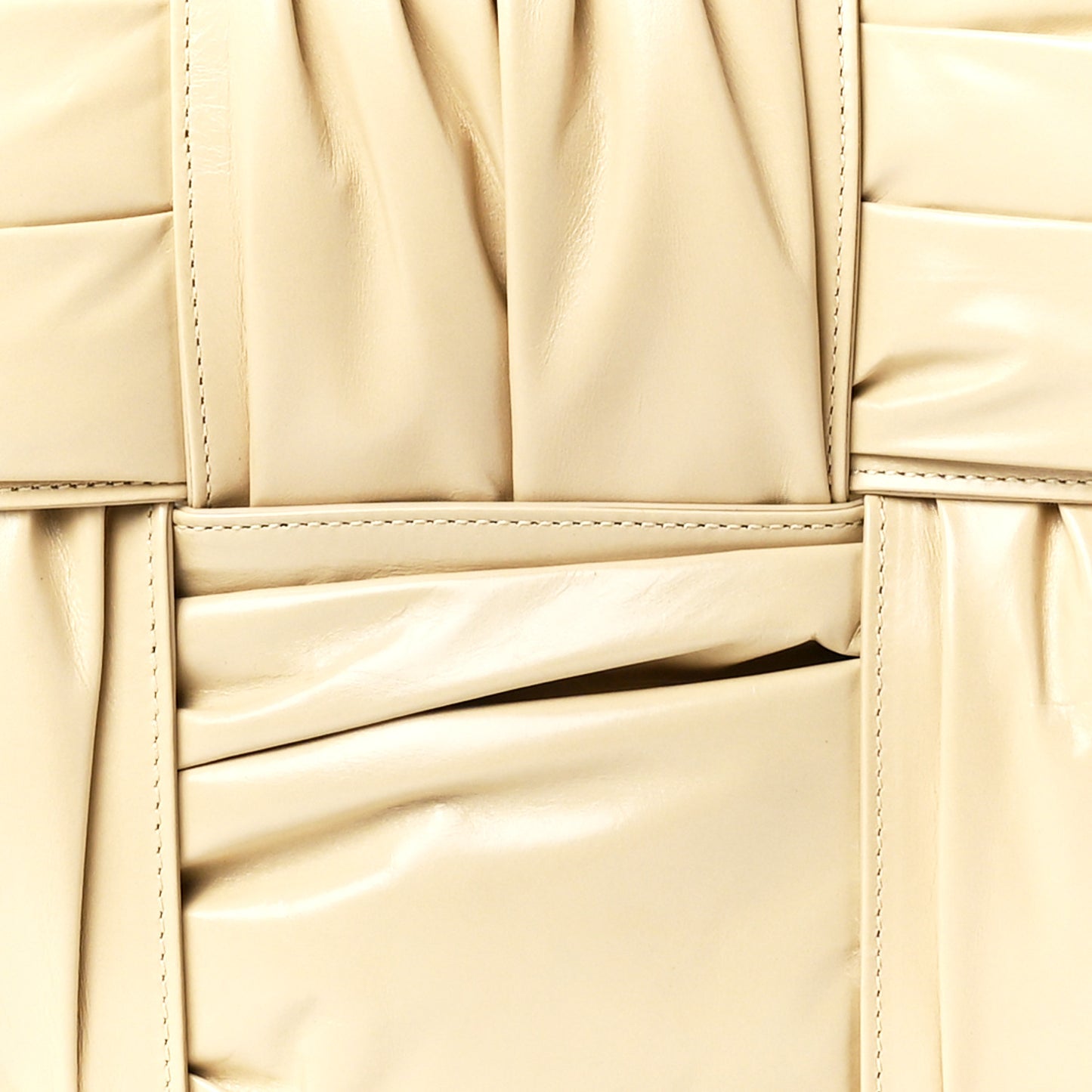 Foulard Intrecciato Pleated Medium Arco Tote Porridge