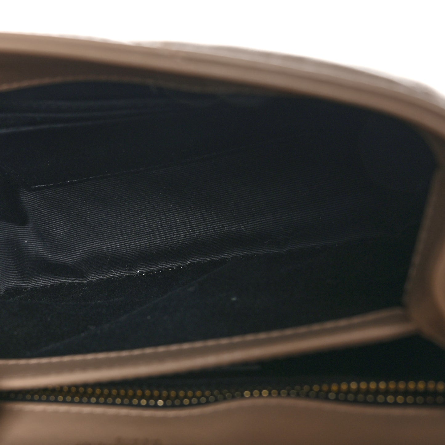 Calfskin Y Quilted Monogram Toy Loulou Crossbody Bag Dark Beige