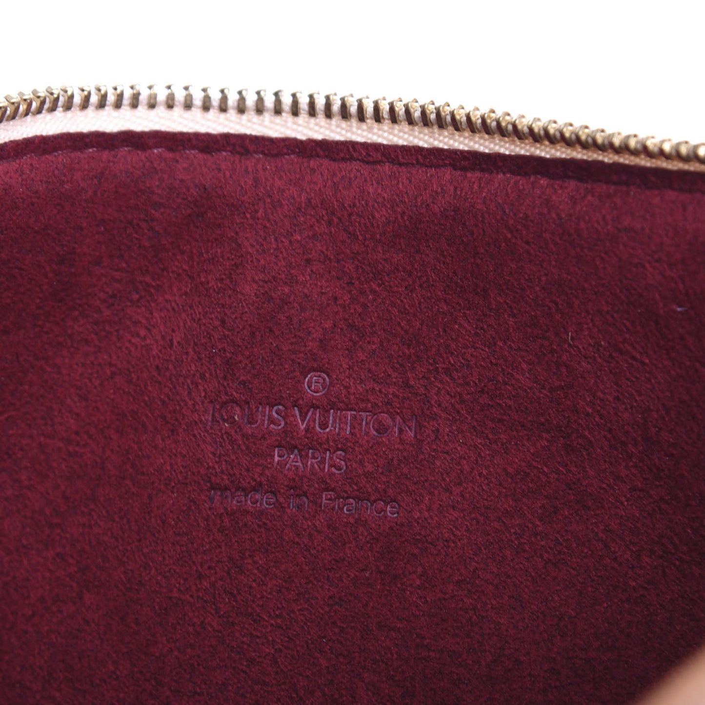 Monogram Multicolor Pochette Accessories White