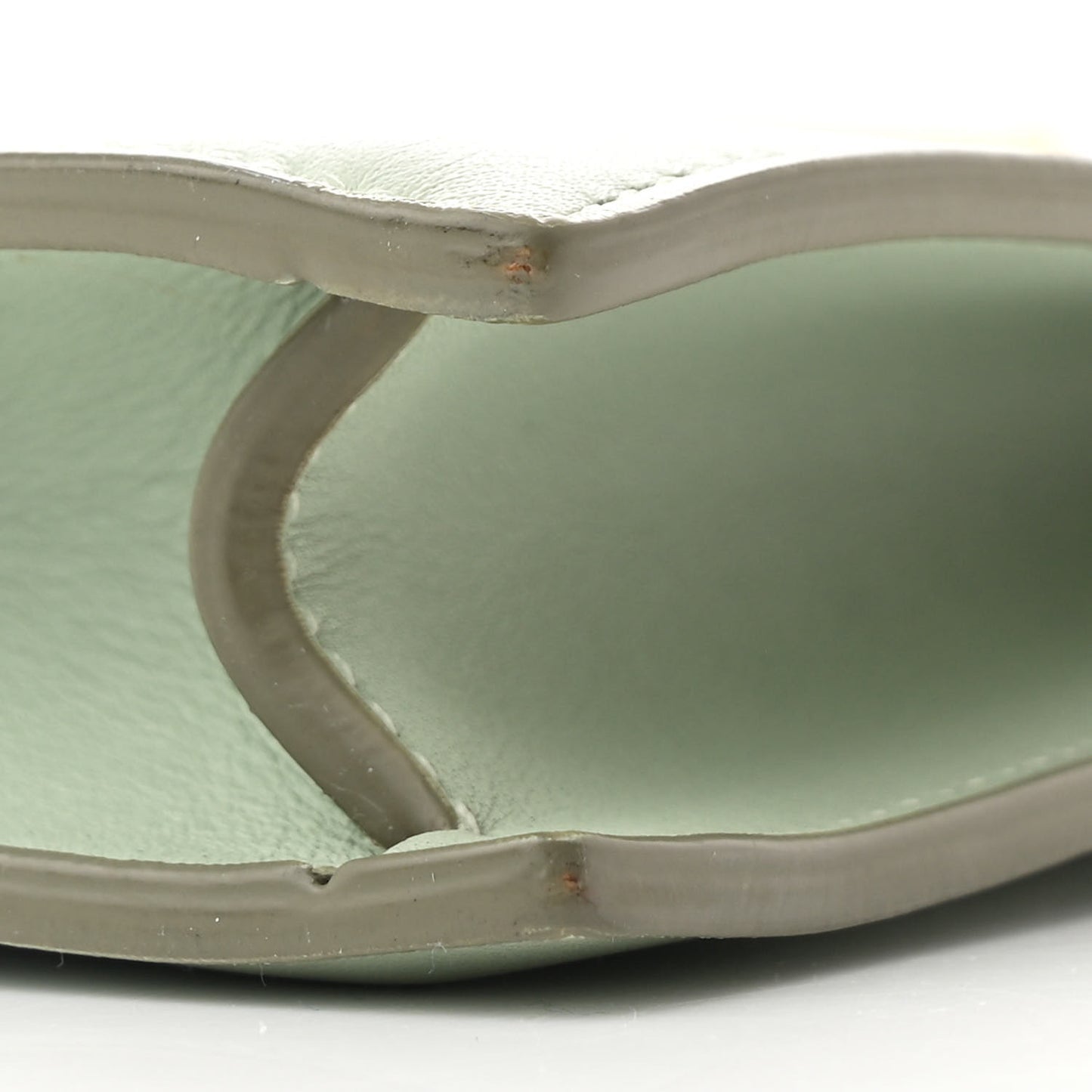 Smooth Calfskin Mini Clasp Bag Jade