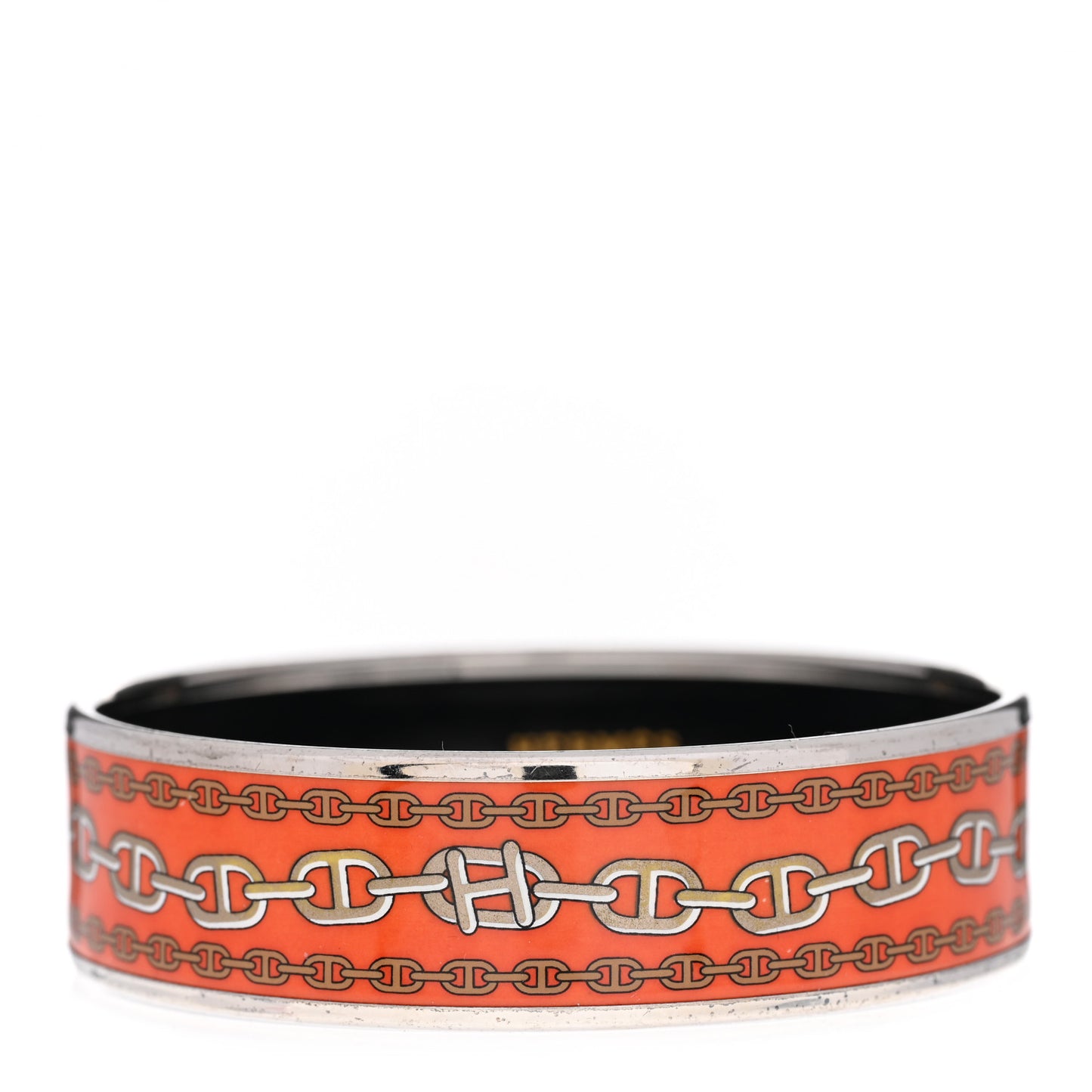 Enamel Printed Wide Chaine d'Ancre Bracelet 70