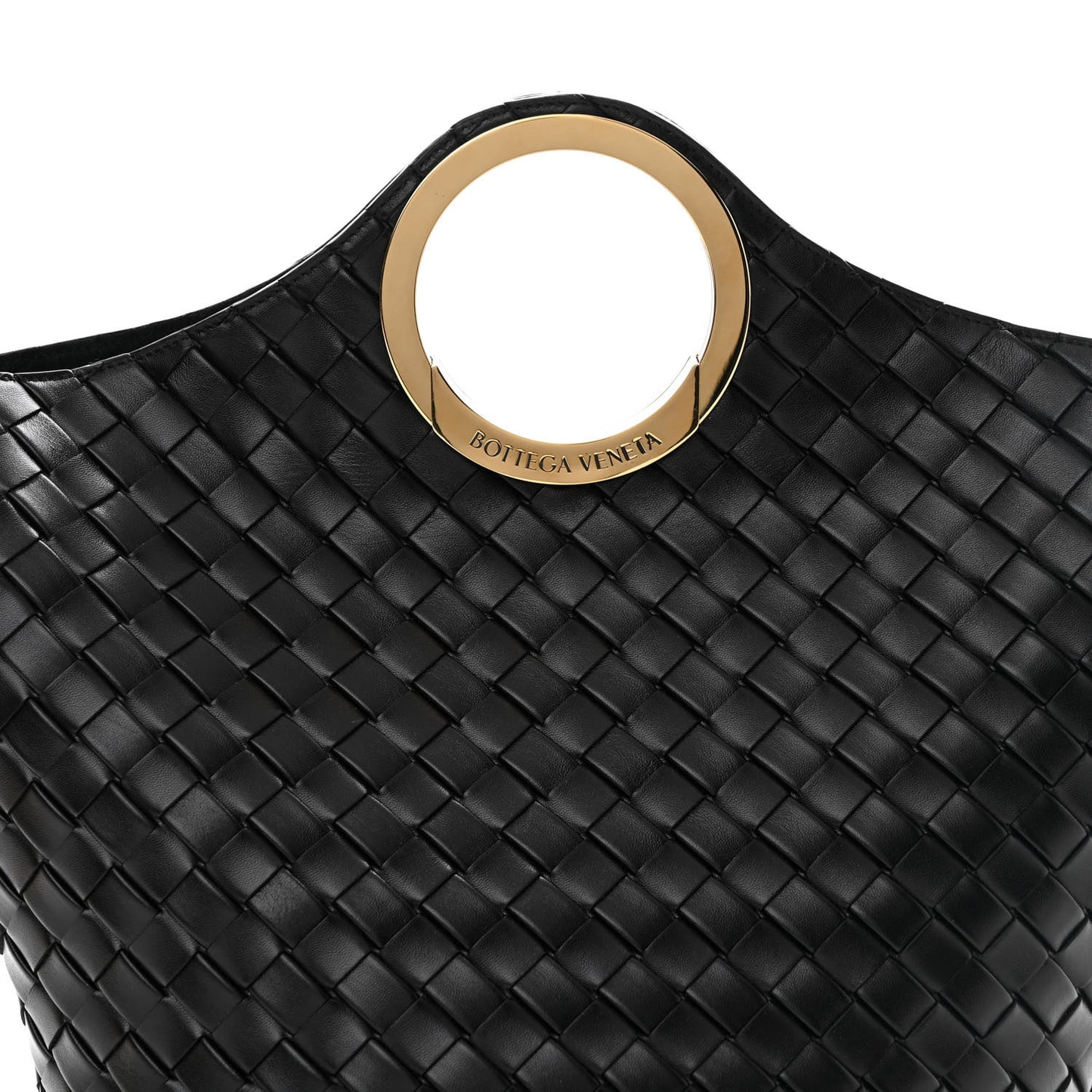 Calfskin Intrecciato Picnic Black
