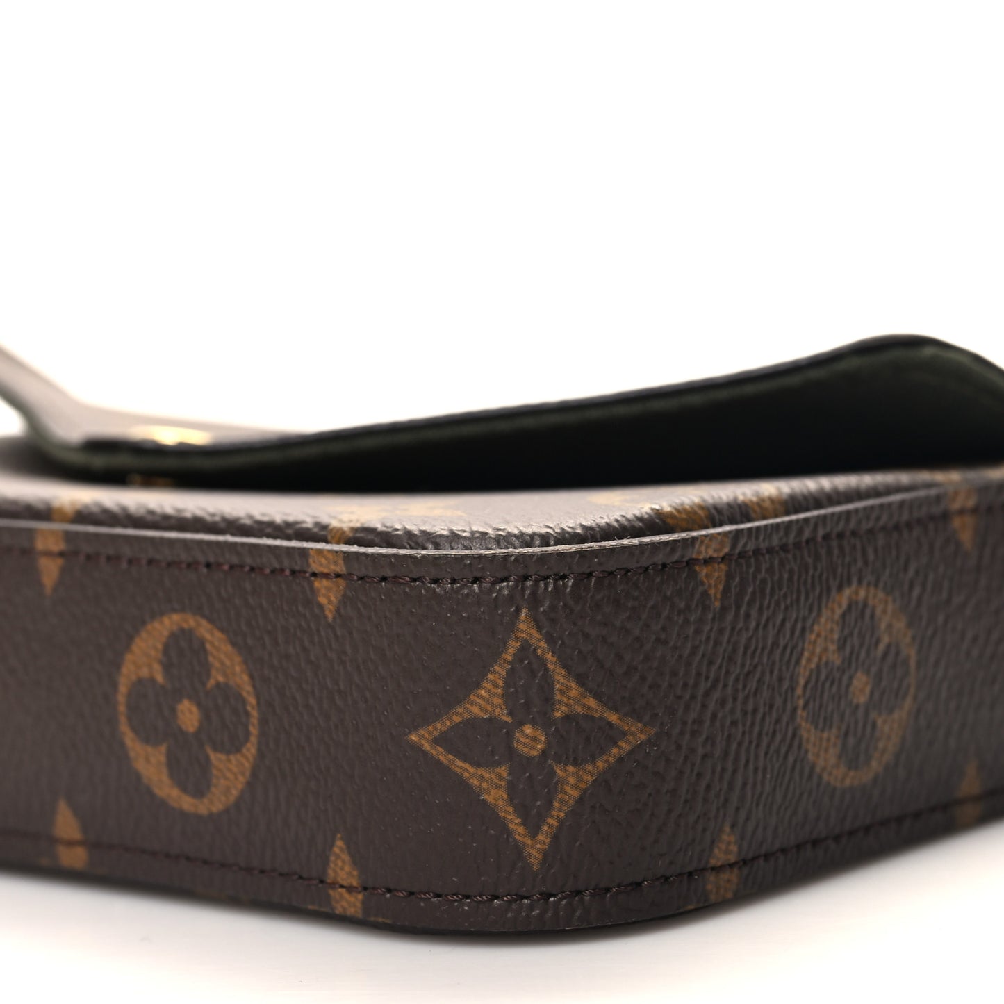 Monogram Felicie Strap & Go Kaki