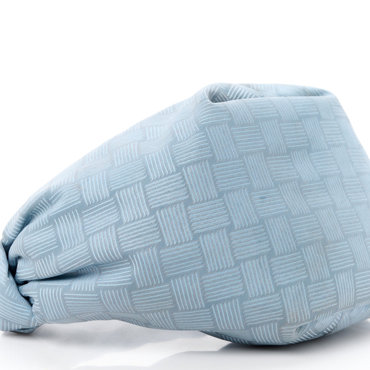 Jacquard Mini Double Knot Bag Bubble Silver