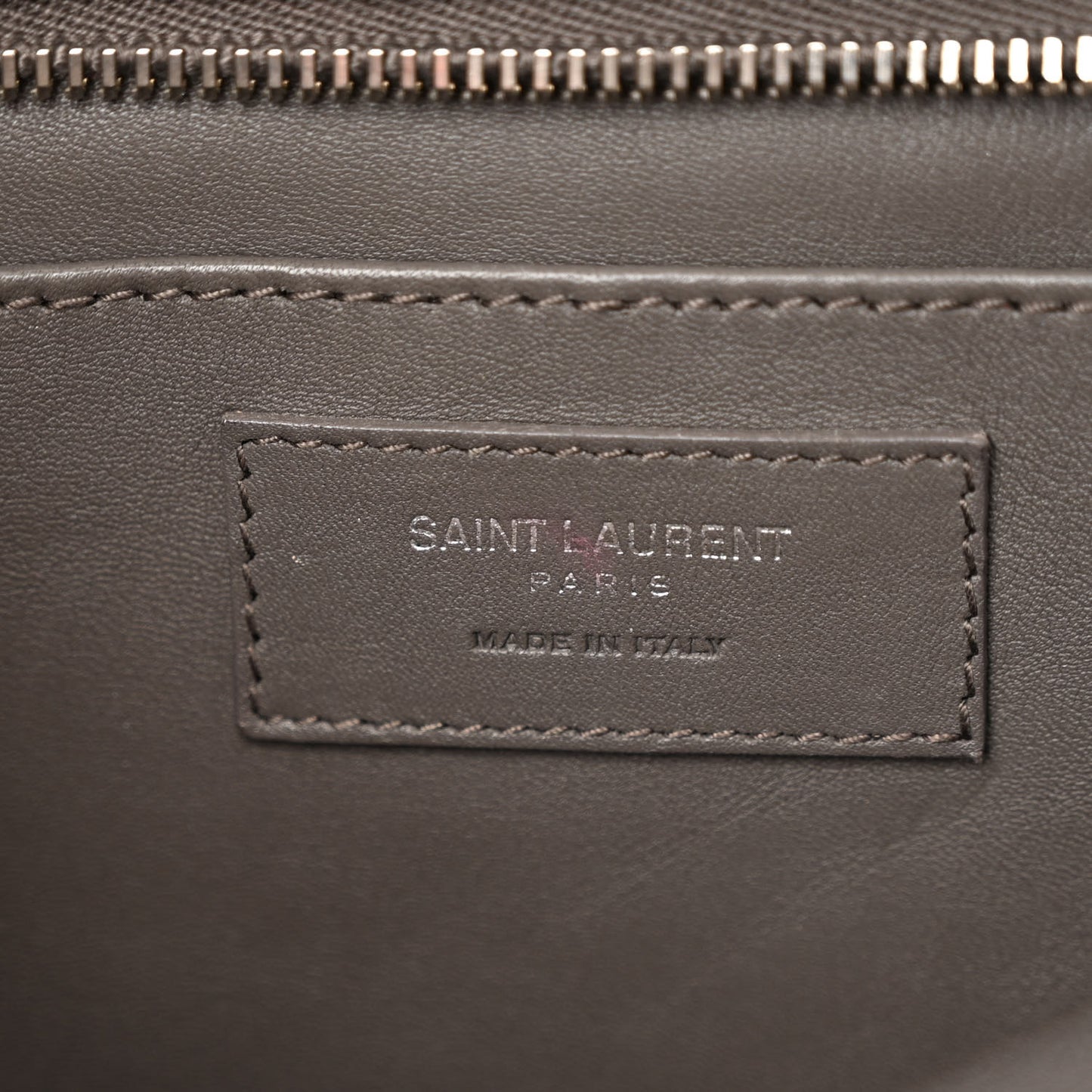 Smooth Calfskin Crocodile Embossed Baby Monogram Downtown Cabas Earth