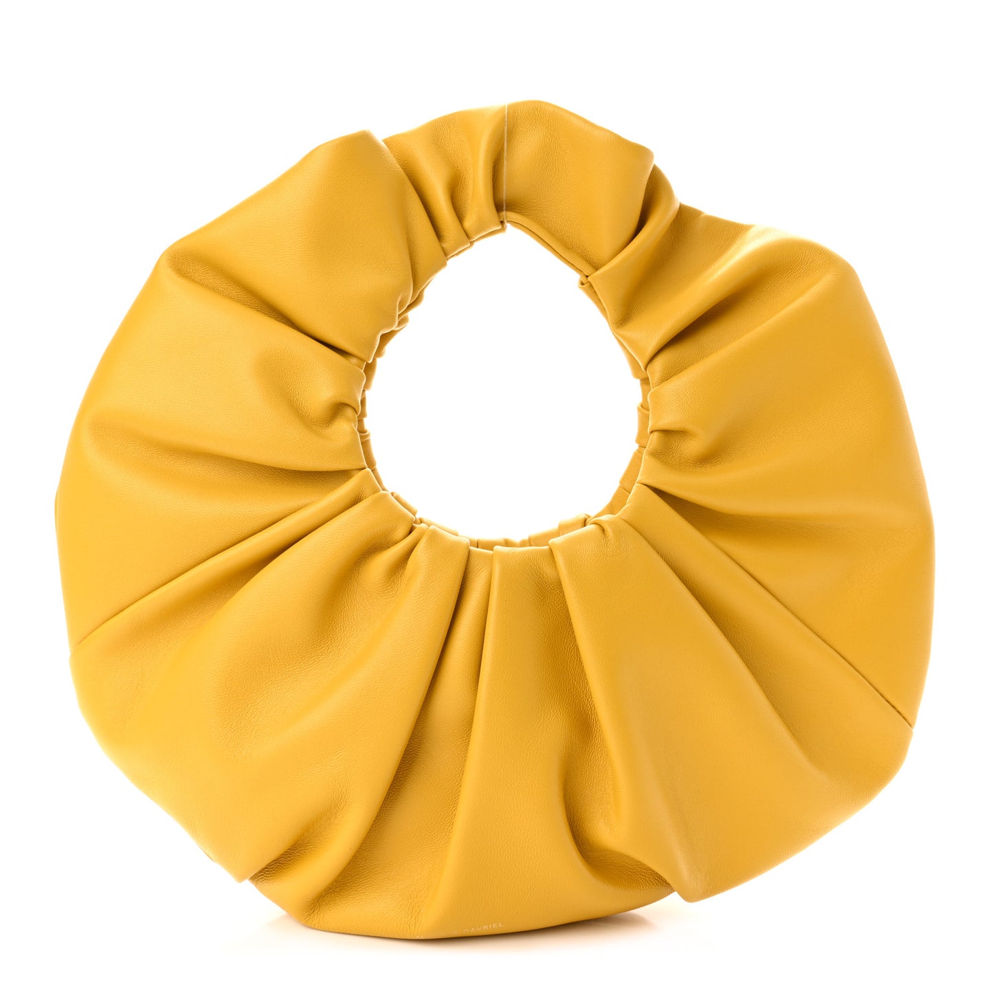 Lambskin Mini Scrunchie Bag Sun