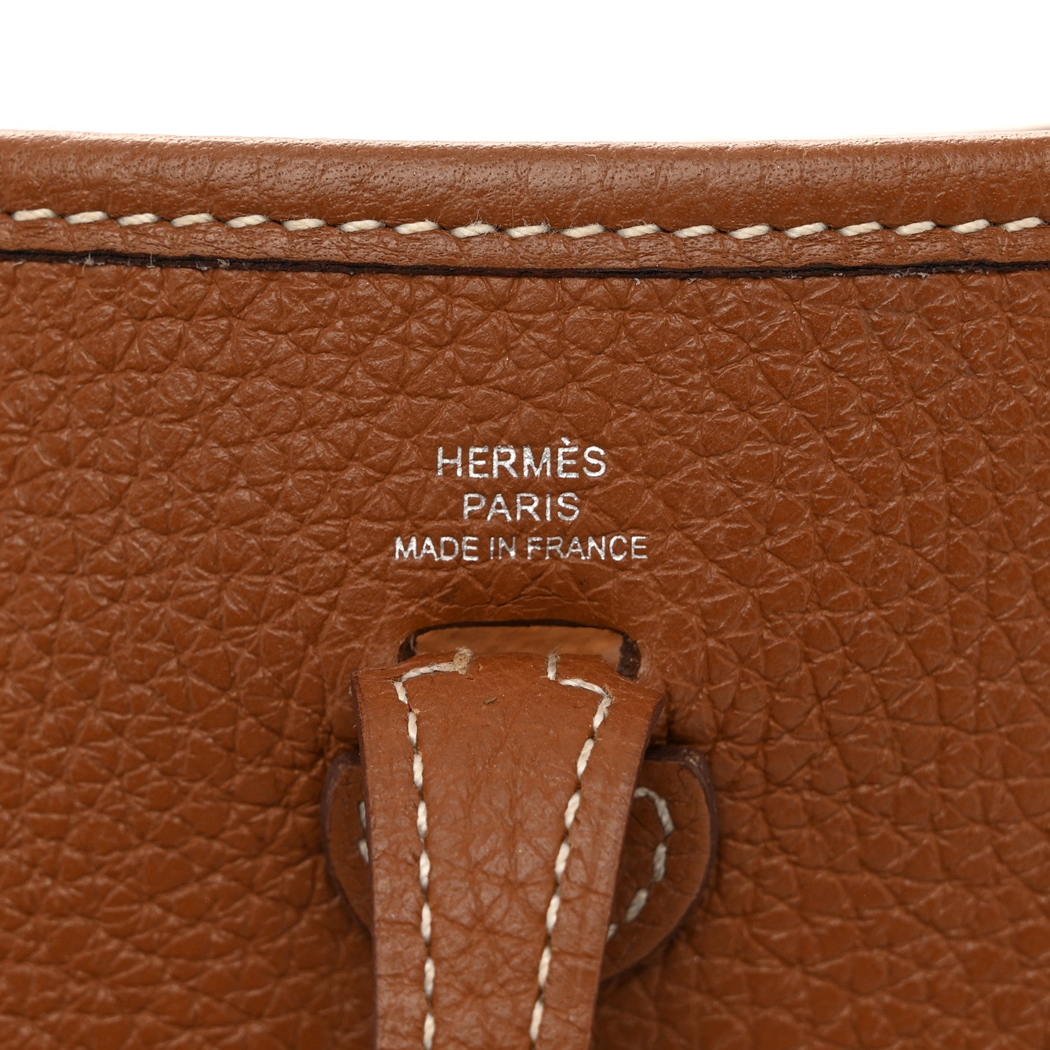 Hermes Taurillon Clemence Evelyne TPM Gold 6 of 12