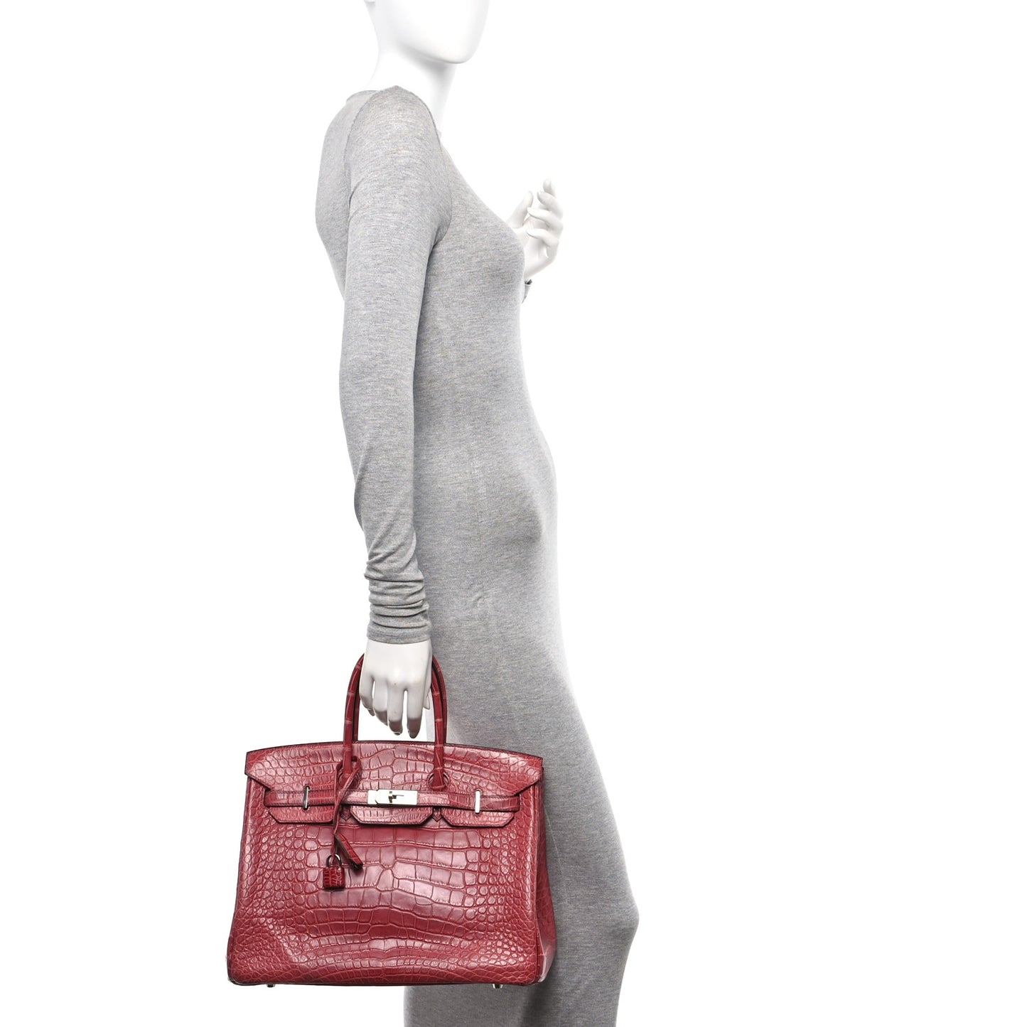 Matte Alligator Birkin 35 Bois De Rose