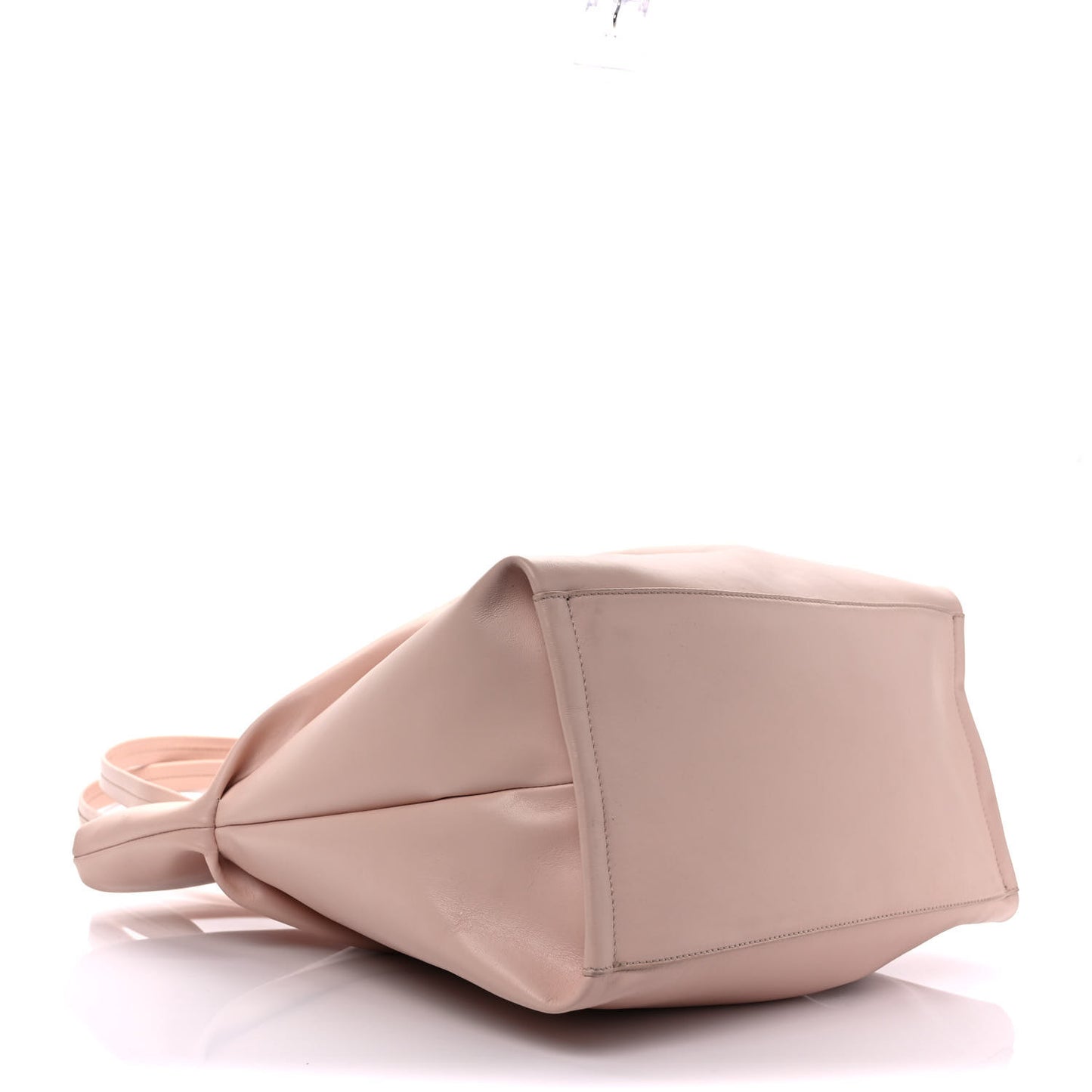 Calfskin Judy East West Tote Blush Nude