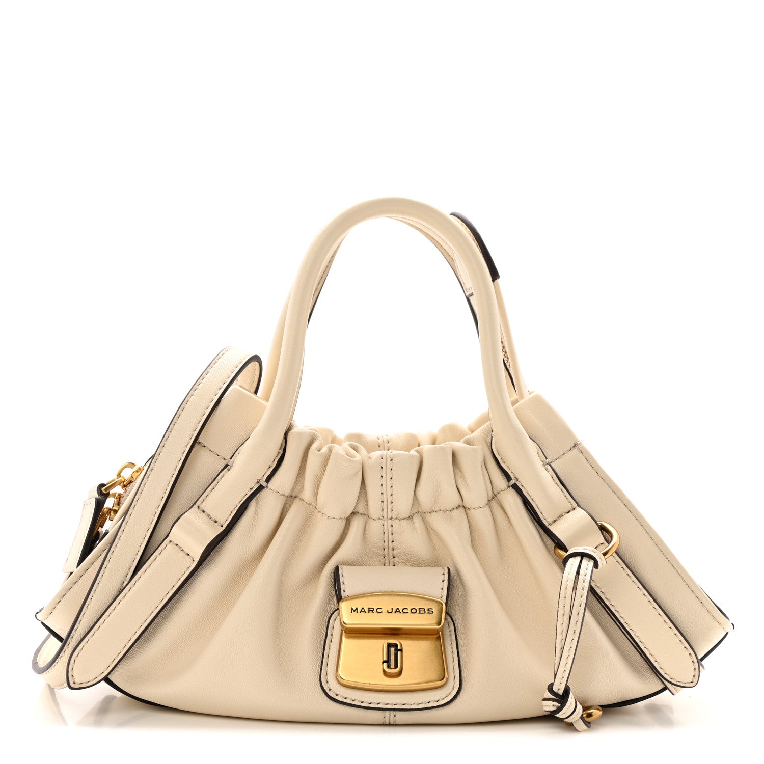 Marc Jacobs Calfskin Small The Cristina Satchel Ivory 1791609