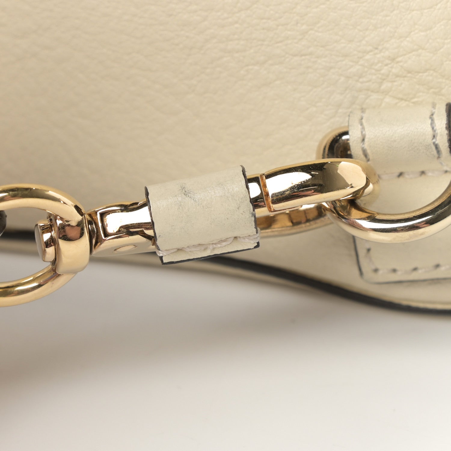 Chloe Suede Calfskin Mini Faye Backpack Off White 12 of 12
