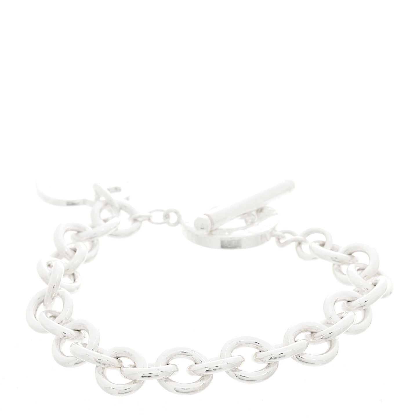 Sterling Silver Return To Tiffany Heart Tag Toggle Bracelet