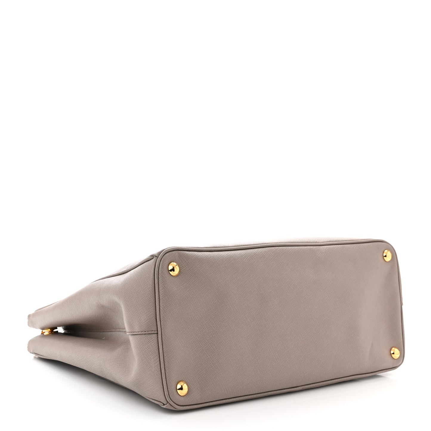 Saffiano Medium Galleria Double Zip Tote Argilla
