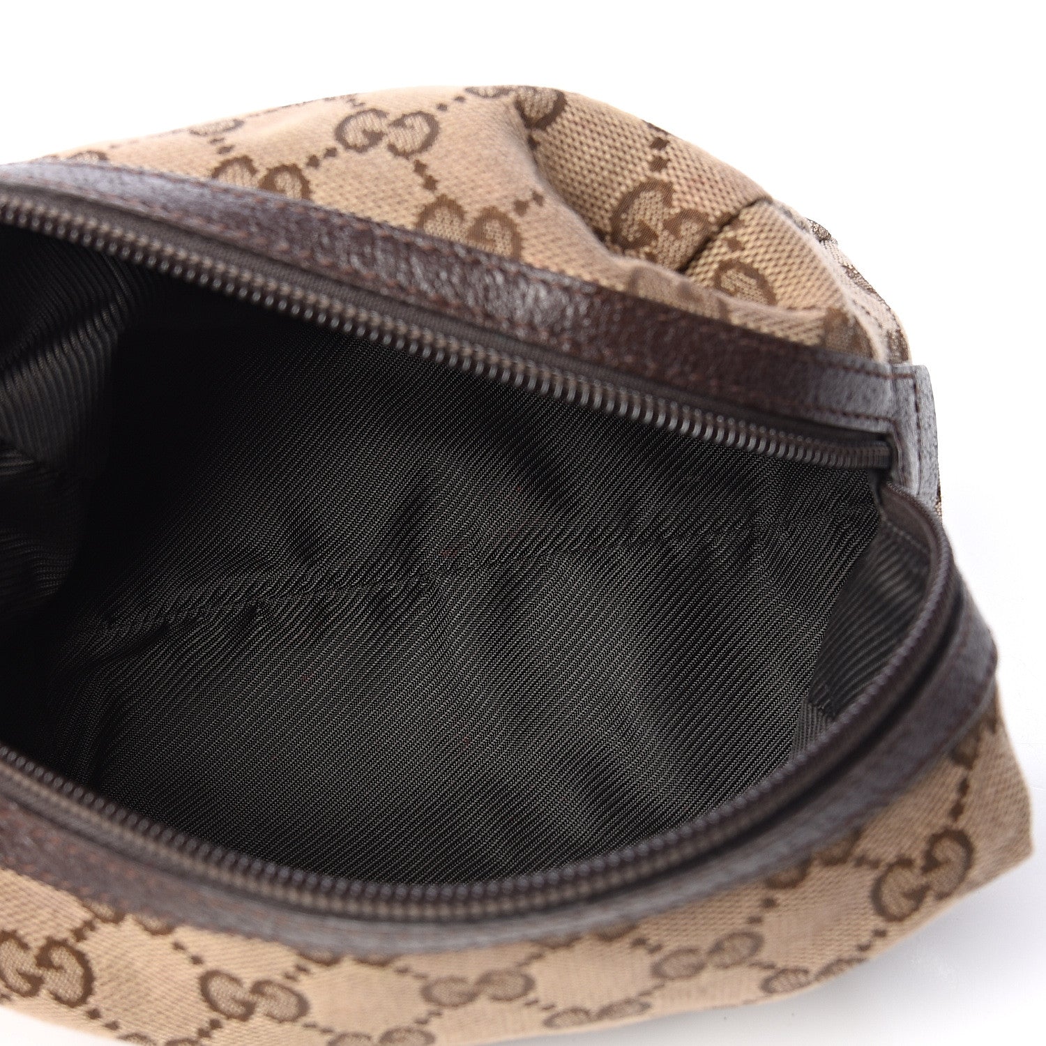 Gucci Monogram Large Cosmetic Case Brown 4 of 6