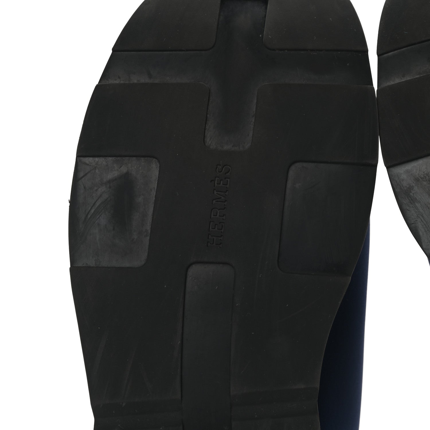 Hermes Technical Canvas Mens Miles Sneakers 42.5 Marine Black 10 of 11