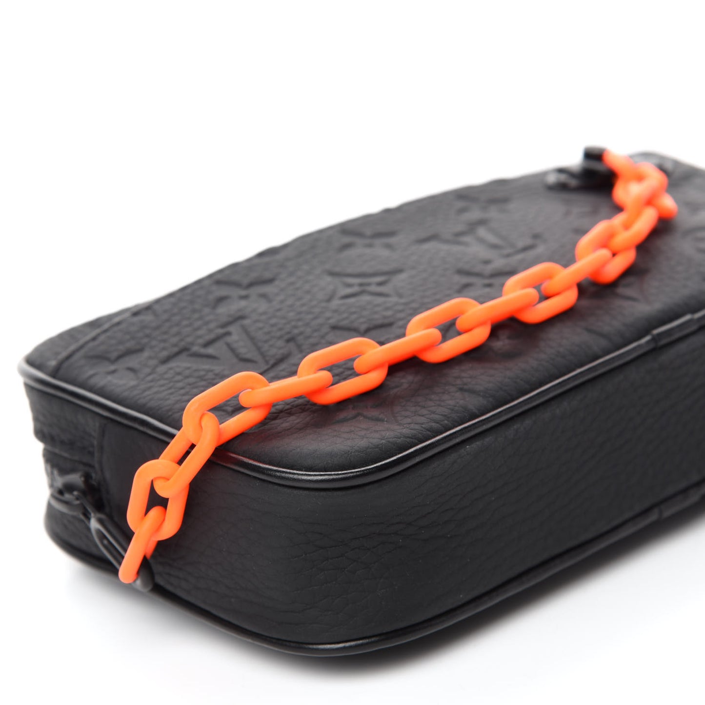 Taurillon Monogram Uniformes Solar Ray Soft Pochette Volga Belt Bag Black
