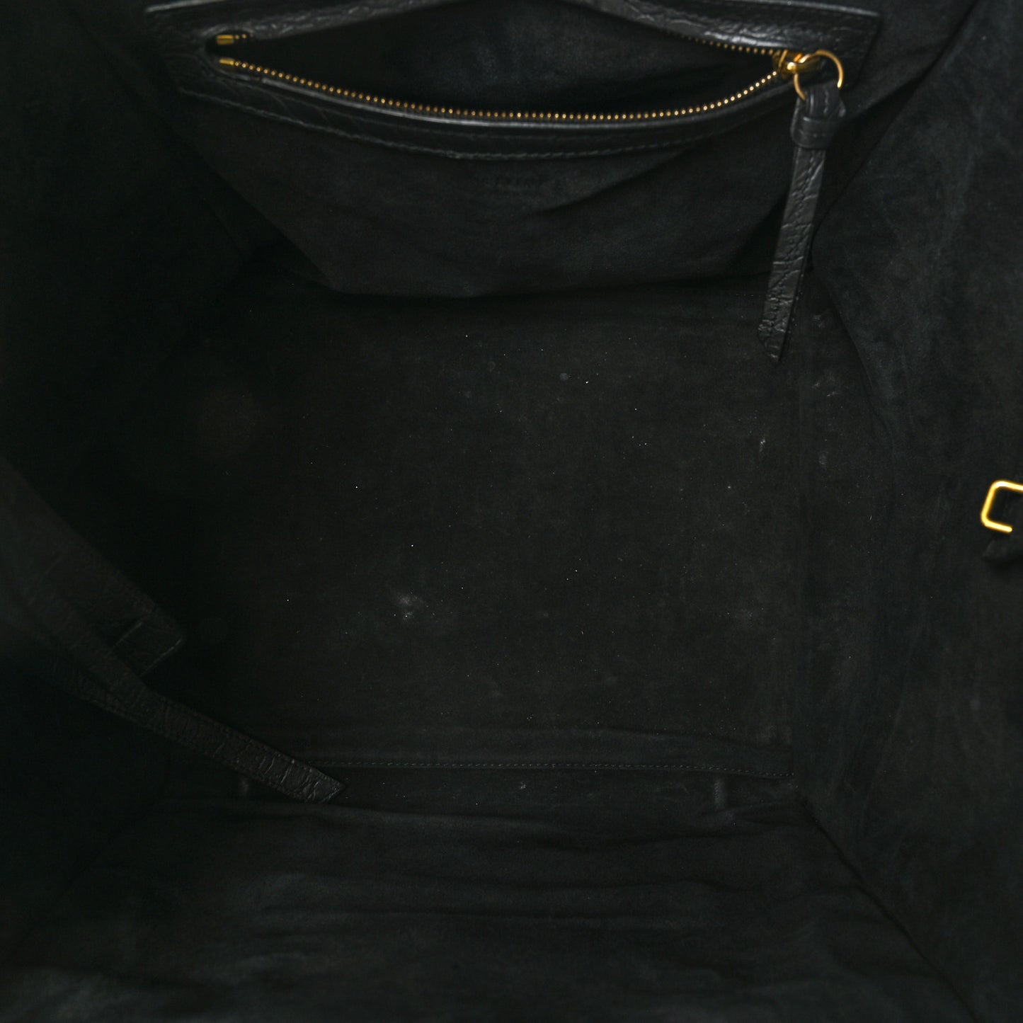 Calfskin Crocodile Embossed Medium Phantom Luggage Black
