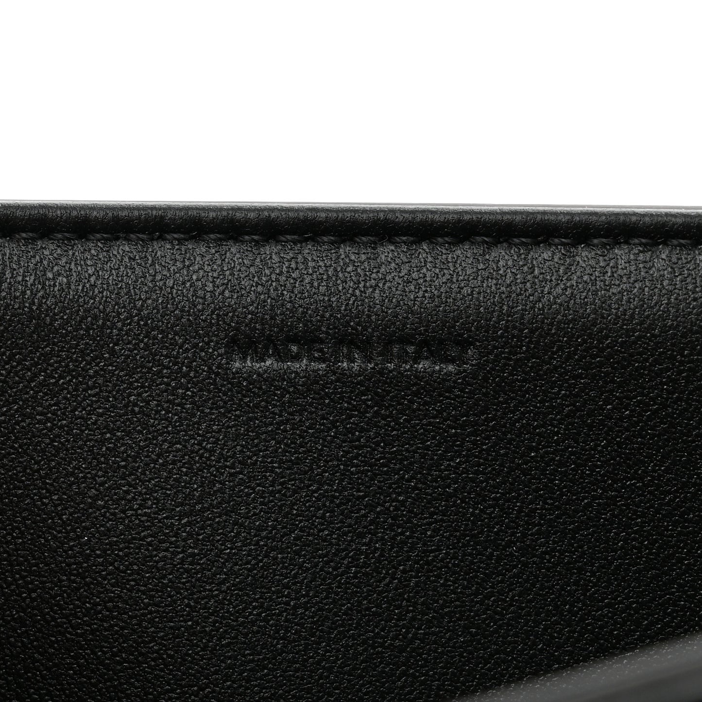 Shiny Calfskin Medium Triomphe Black