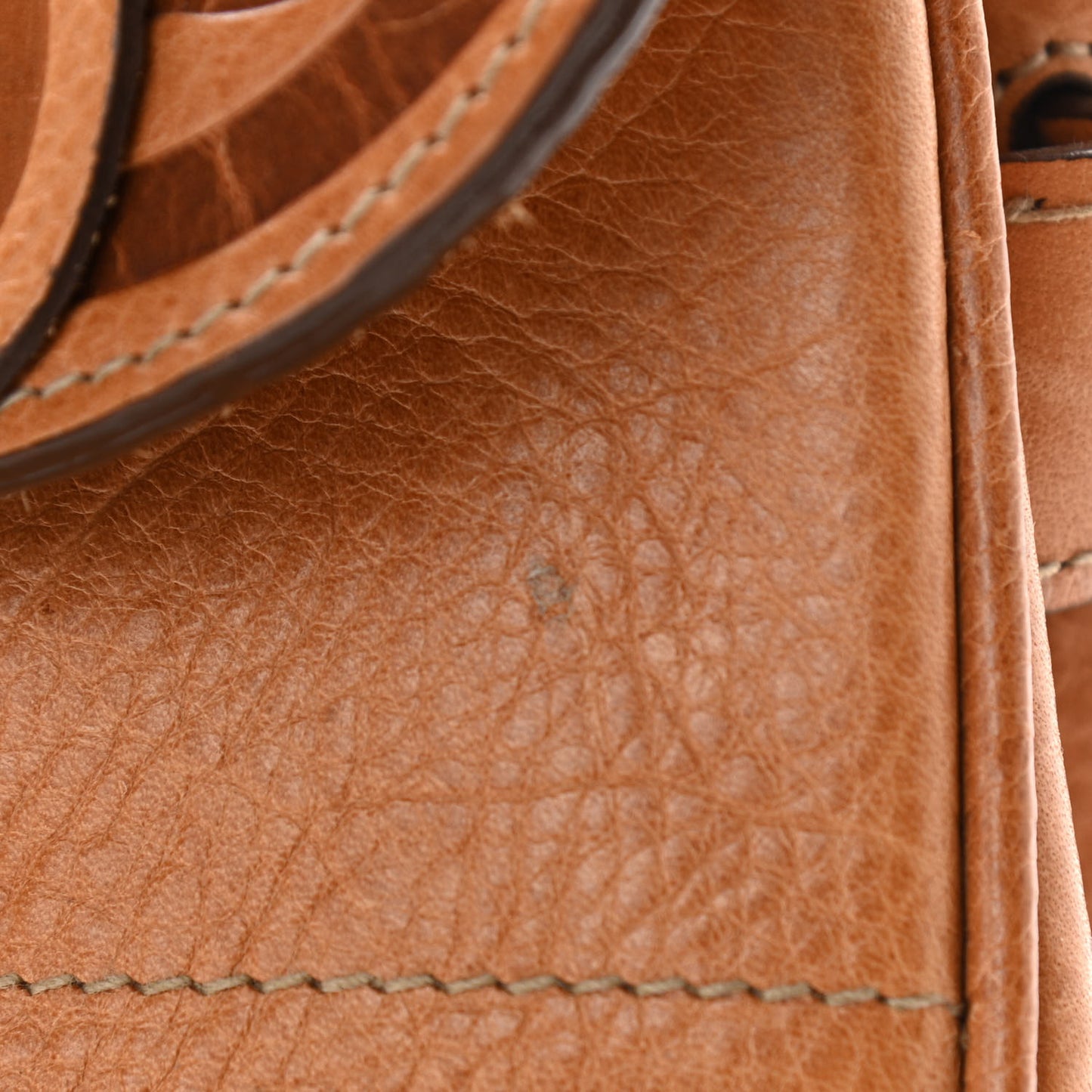 Grained Calfskin Tooled Darwin Bayswater Oak