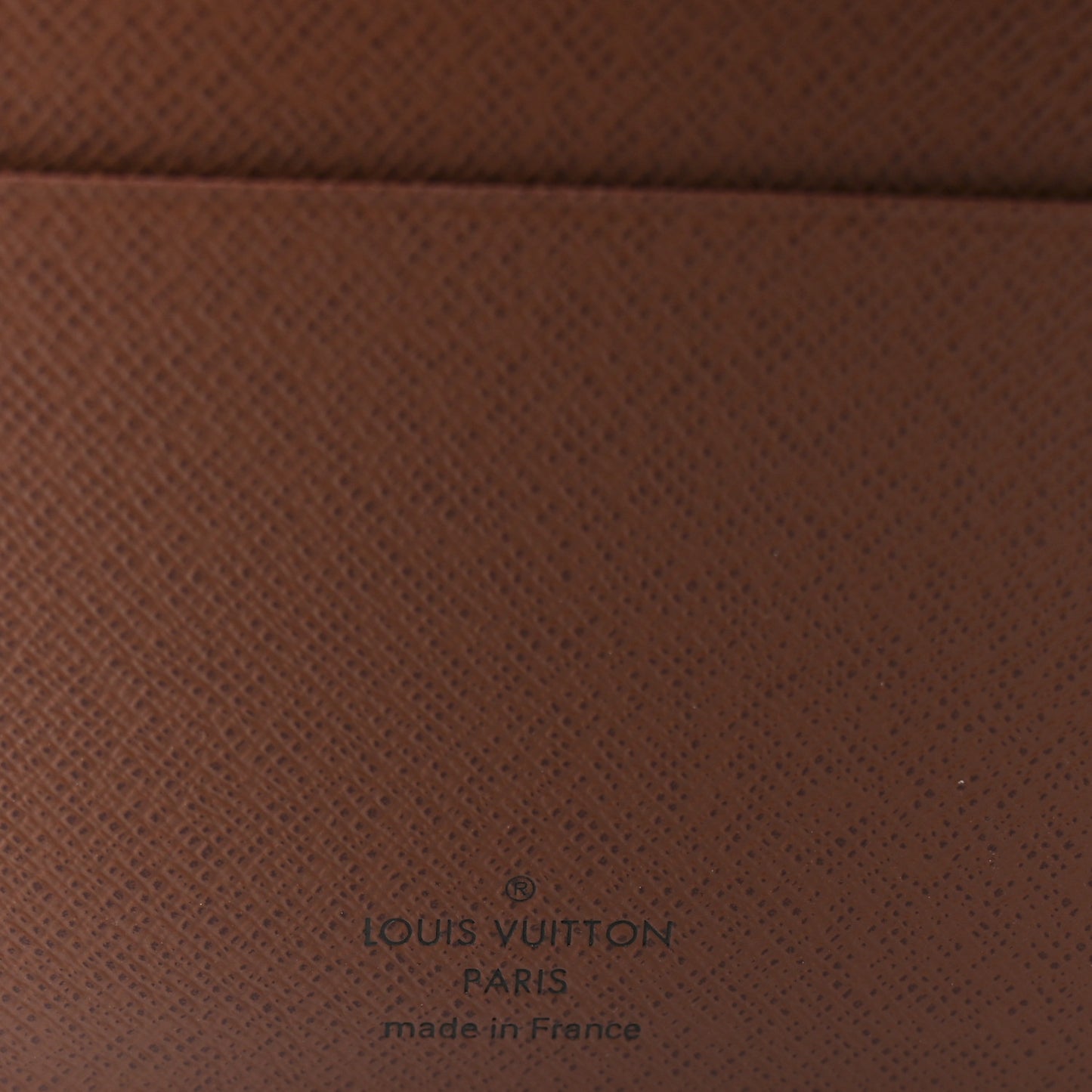 Monogram Desk Agenda Cover