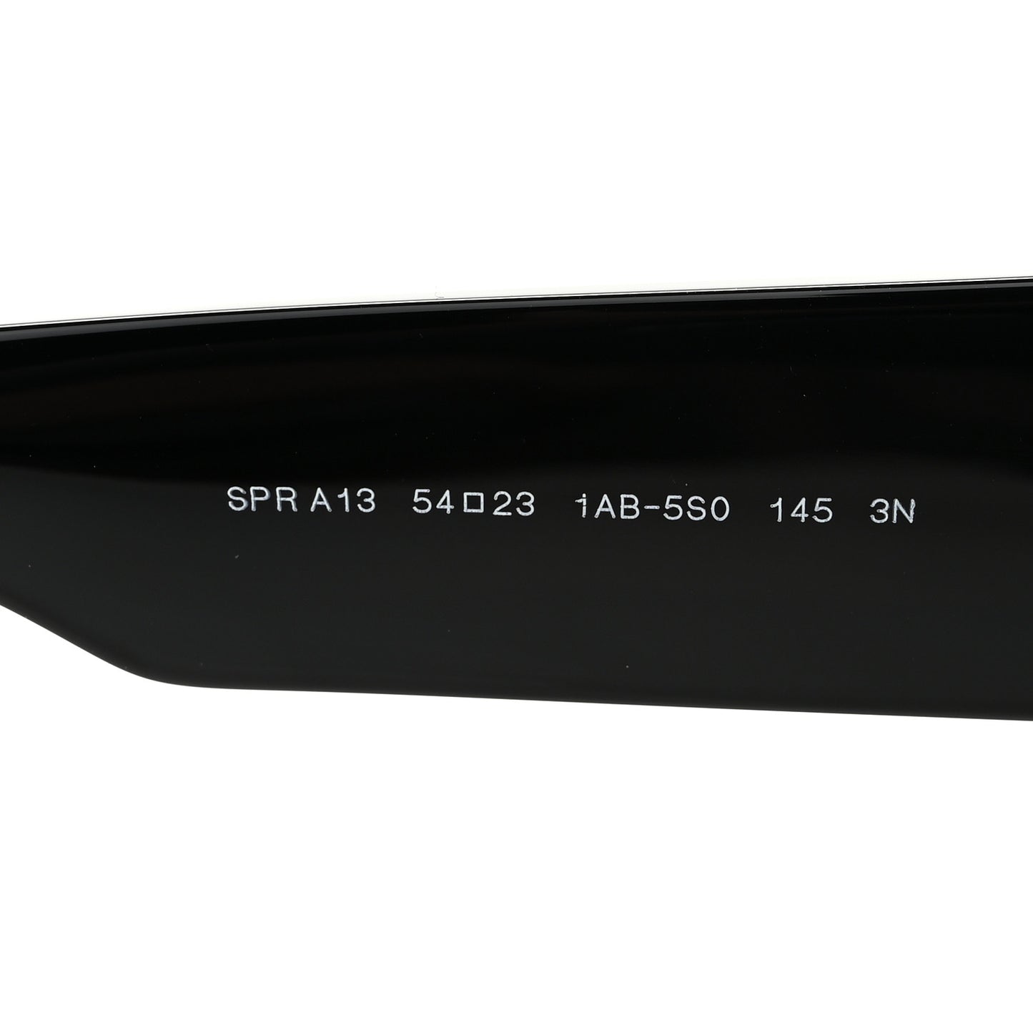 Acetate Oval Sunglasses SPR A13 Black