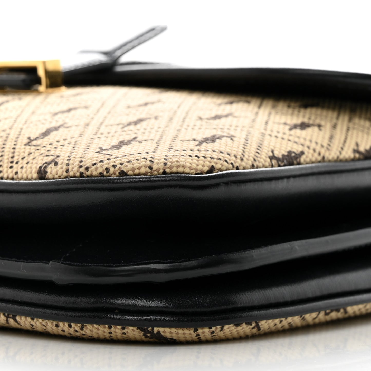 Canvas Small Le Monogramme Satchel Beige Black