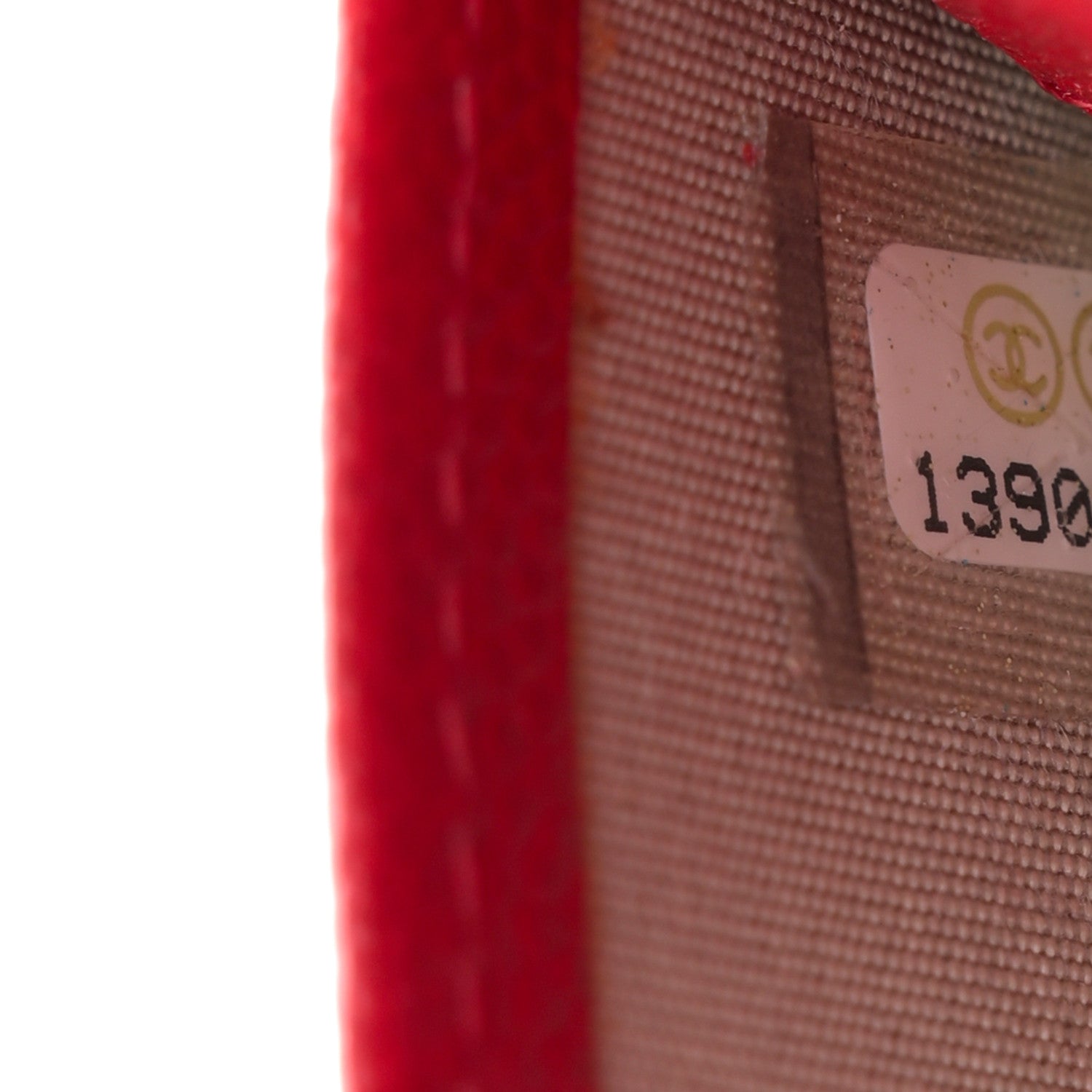 Chanel Caviar Sevruga Wallet on Chain WOC Red 8 of 16