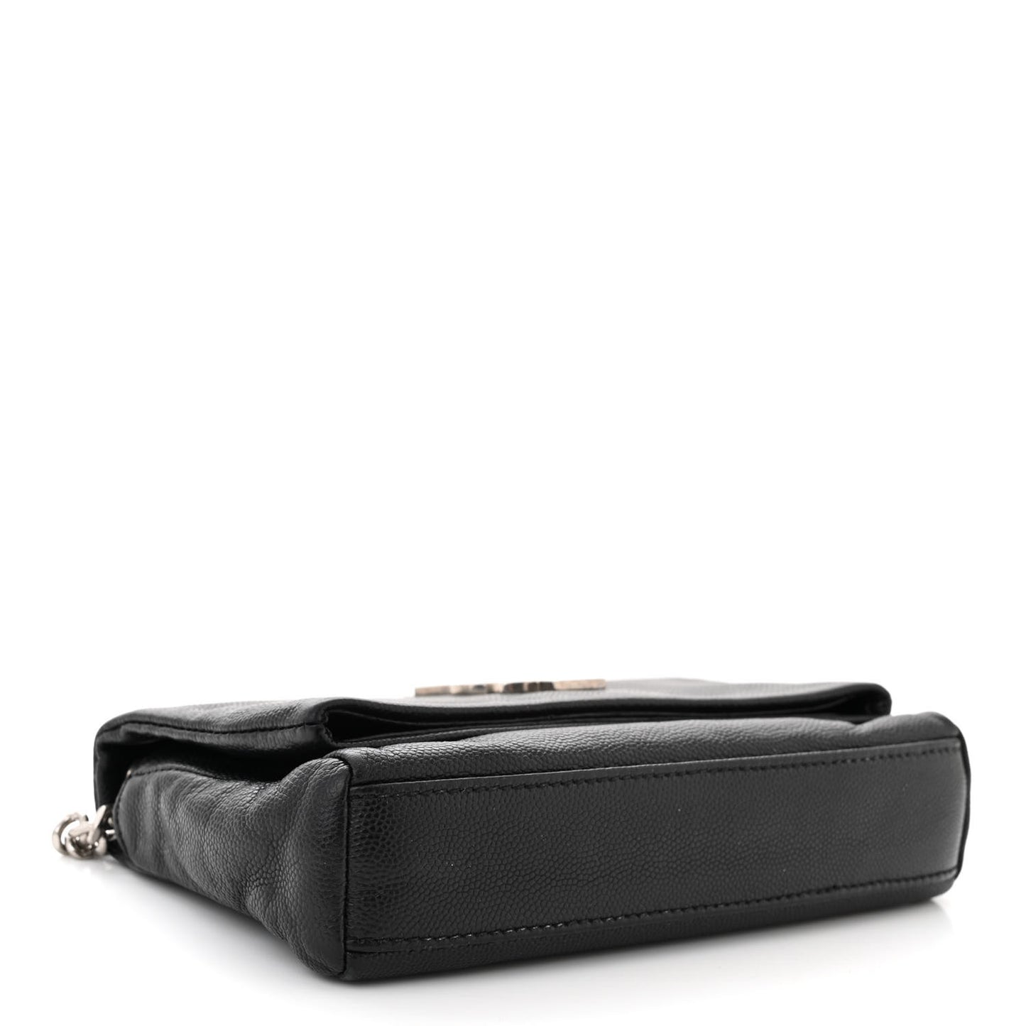 Grain De Poudre Monogram Toy West Hollywood Fold-Over Bag Black