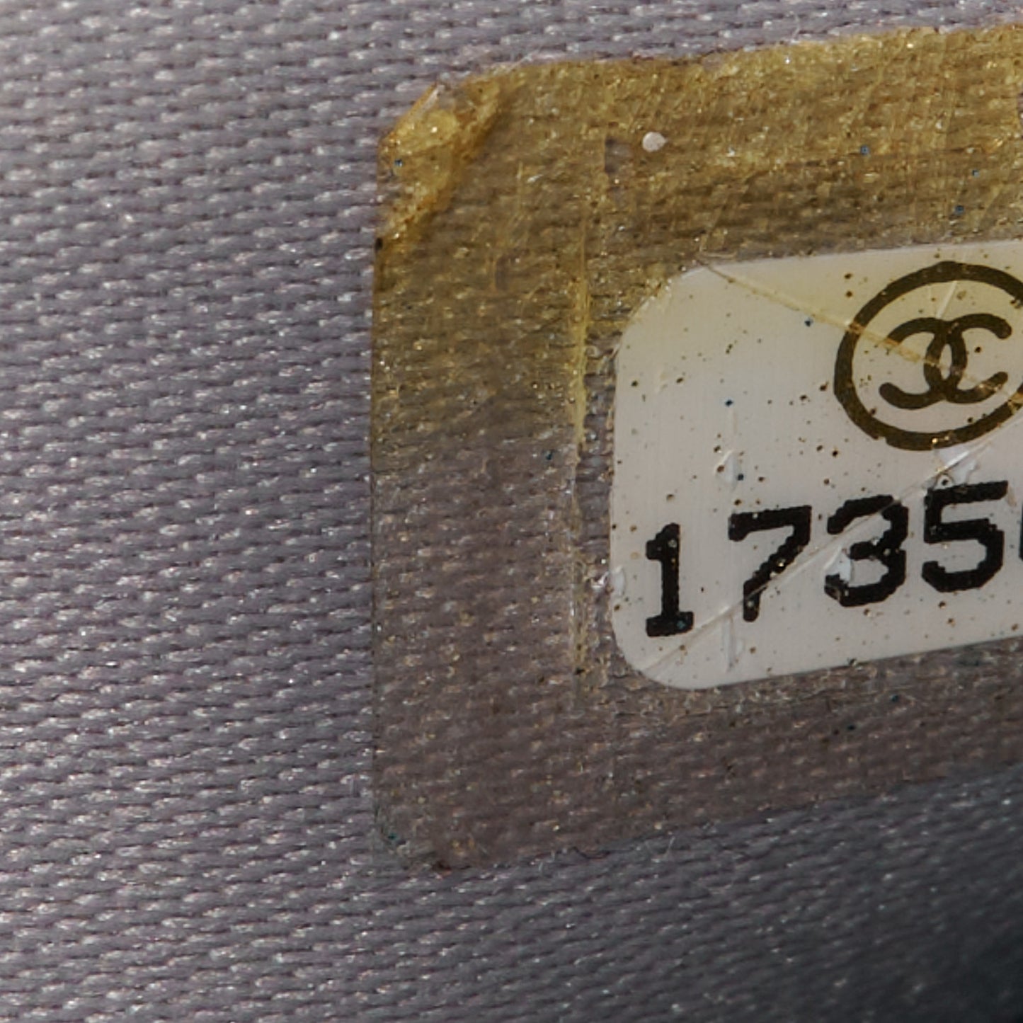 Lambskin Camellia Embossed Wallet on Chain WOC Black