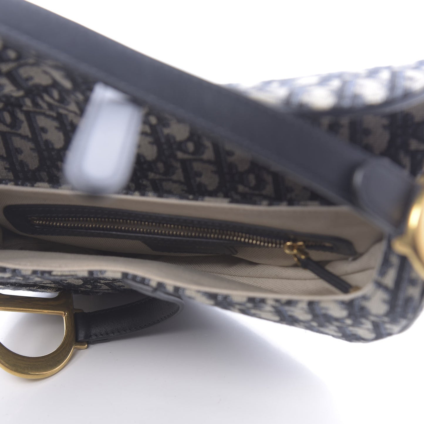 Oblique Saddle Bag Blue