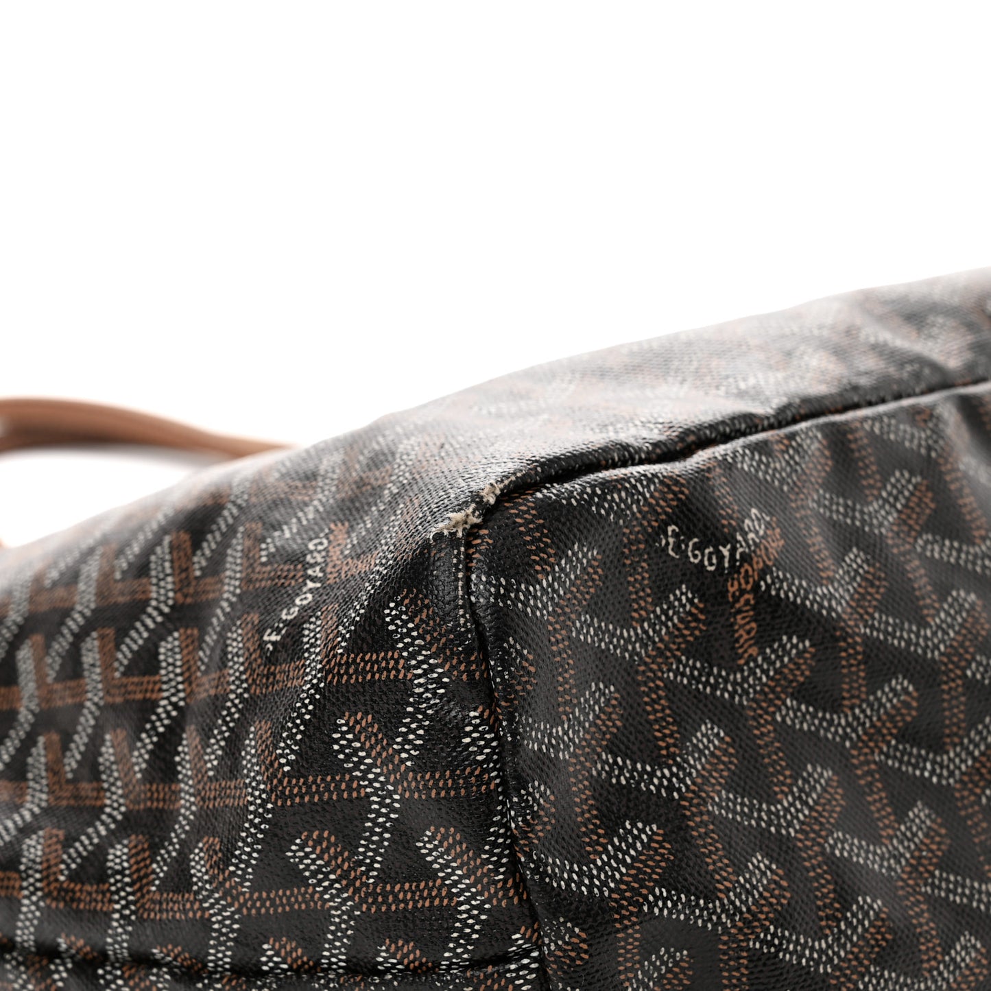 Goyardine Saint Louis PM Black Gold