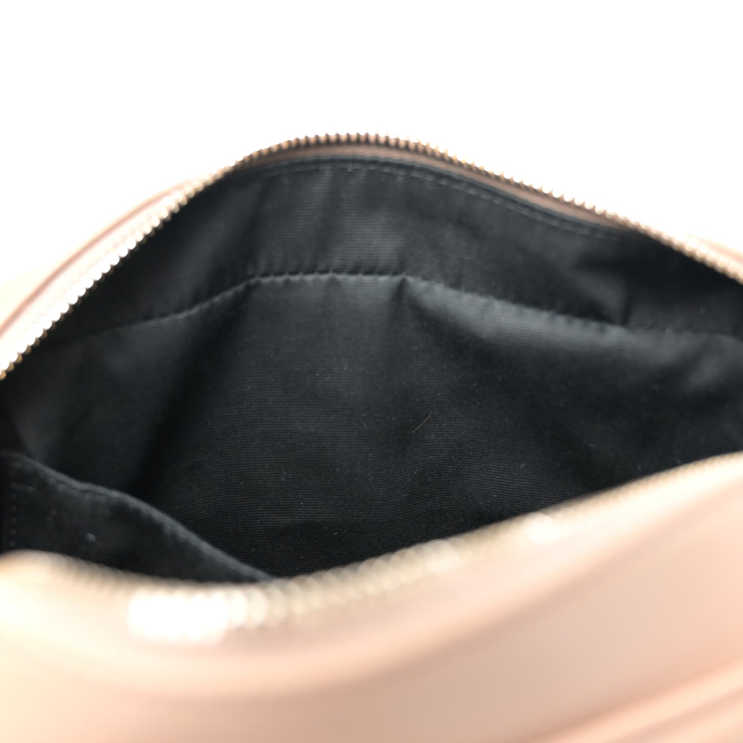 Calfskin Matelasse Monogram Lou Camera Bag Dark Latte