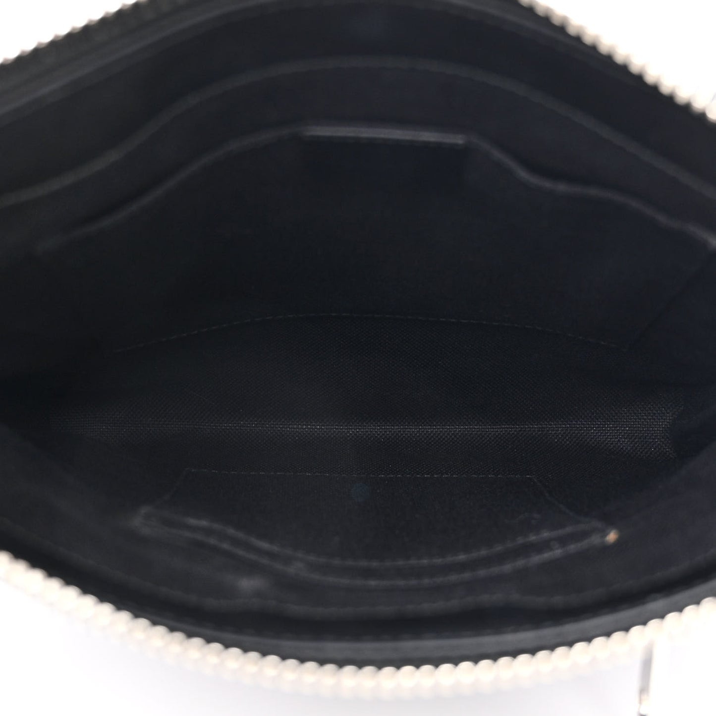 GG Supreme Monogram Web Small Flat Messenger Bag Black Grey