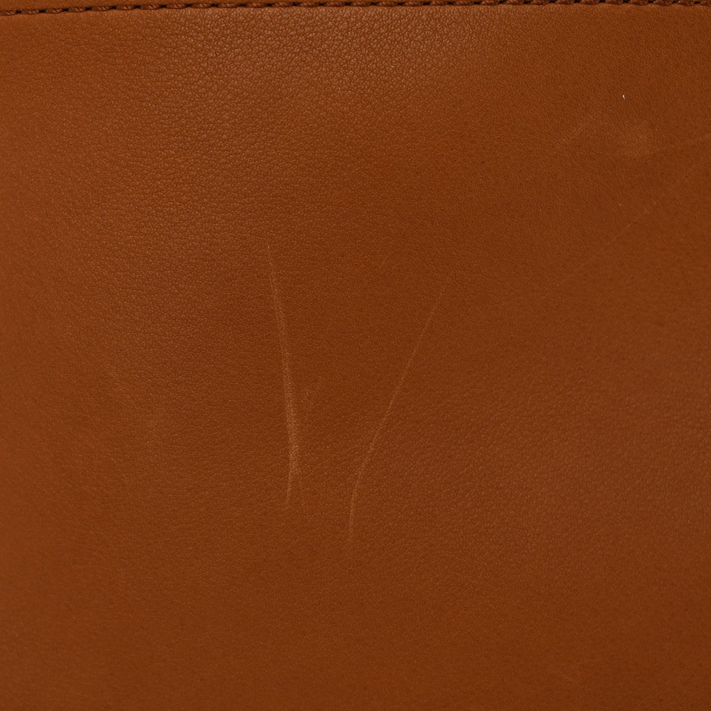 Polished Saddle Calfskin Soft Margaux 12 Cuir