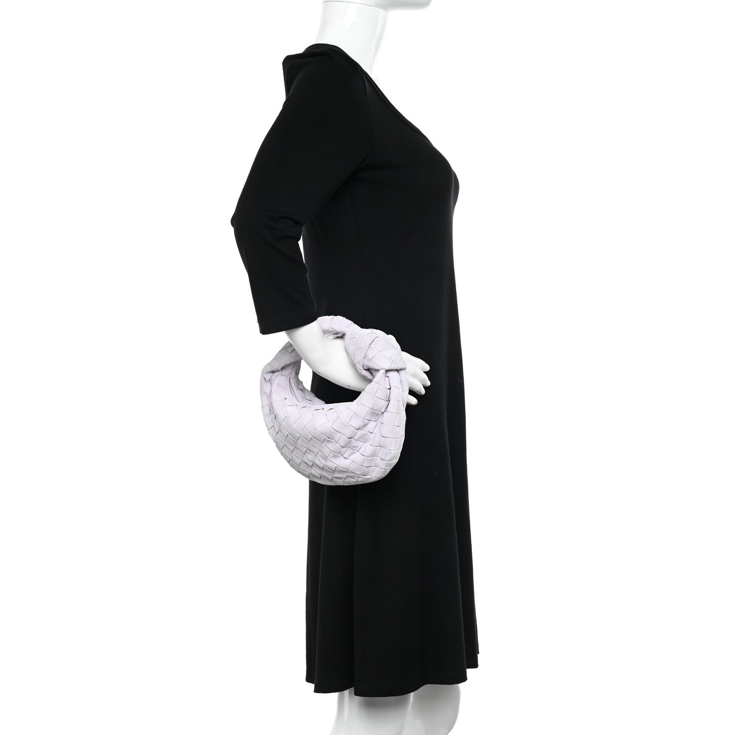 Bottega Veneta Suede Intrecciato Mini Jodie Mirth Washed 2 of 11