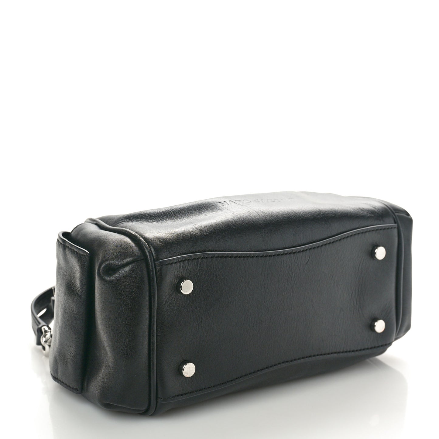 Mini Pushlock Satchel Black