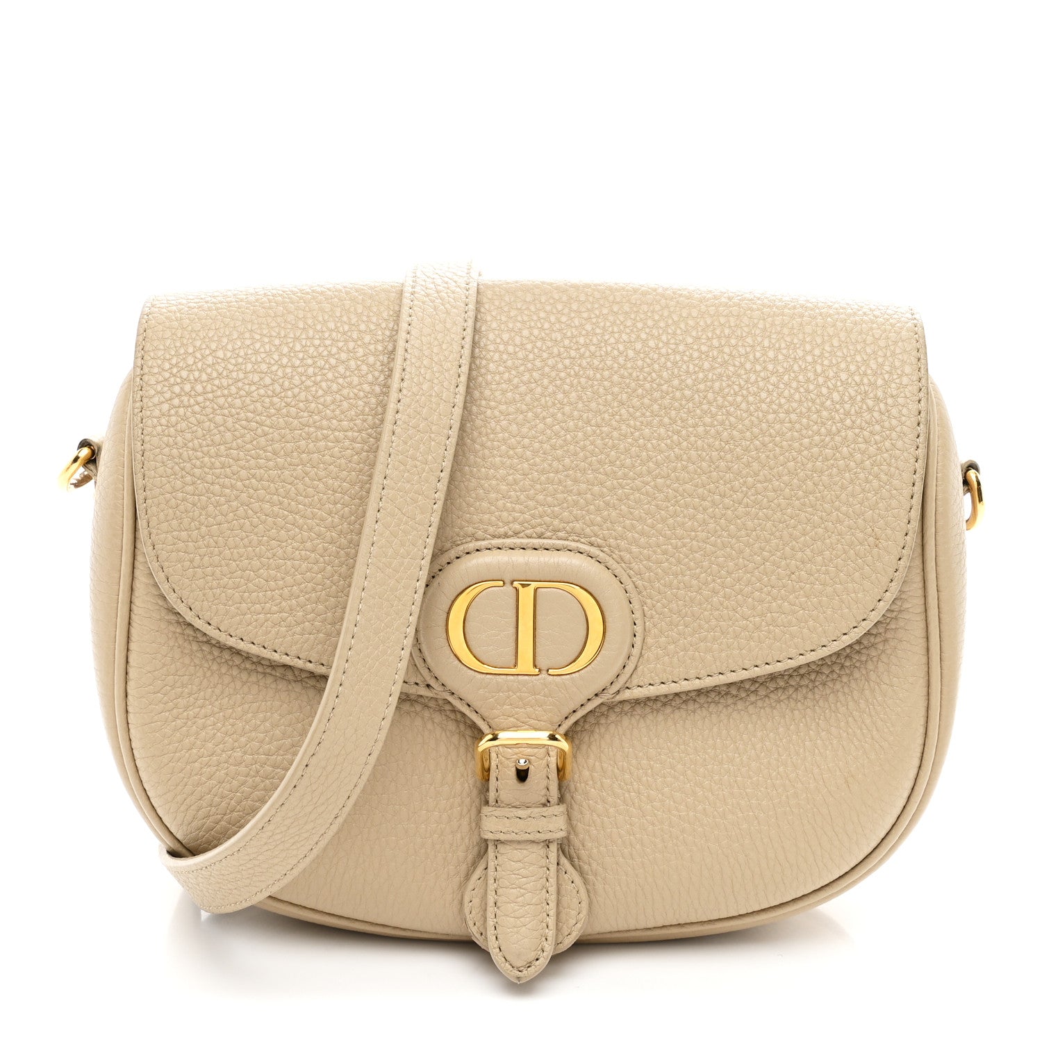 Christian Dior Grained Calfskin Medium Bobby Flap Corda 1860983