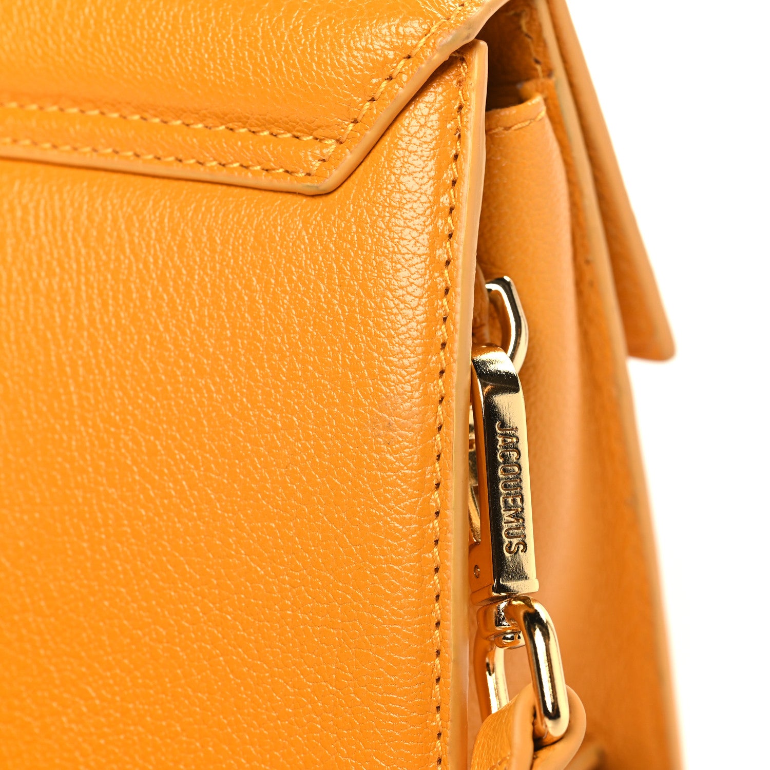 Jacquemus Calfskin Le Chiquito Noeud Orange 11 of 11