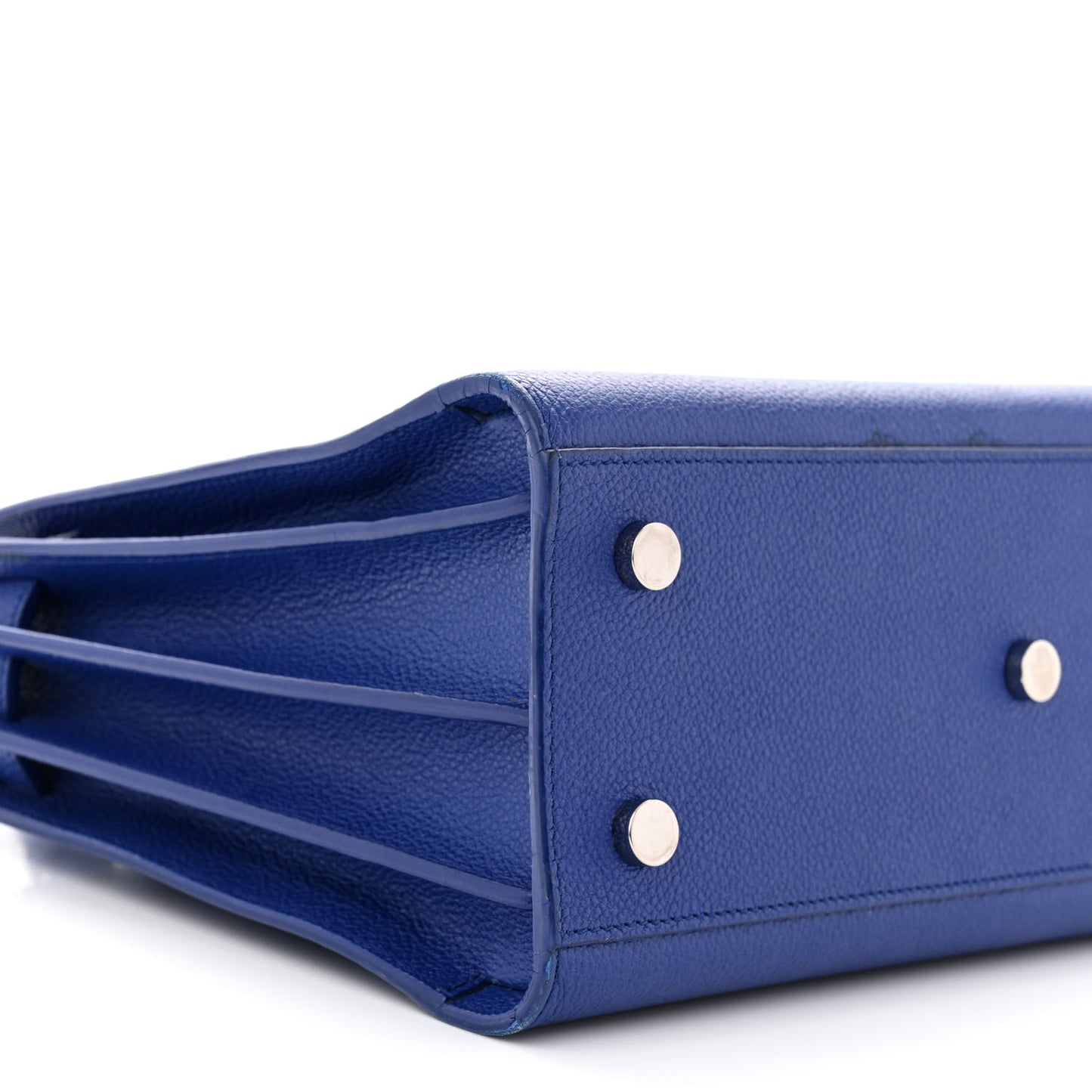 Grained Calfskin Baby Sac De Jour Outremer