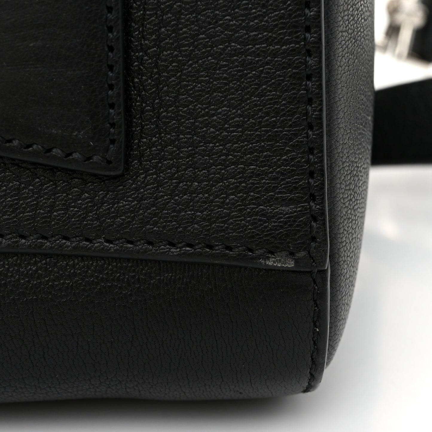 Sugar Goatskin Small Antigona Black
