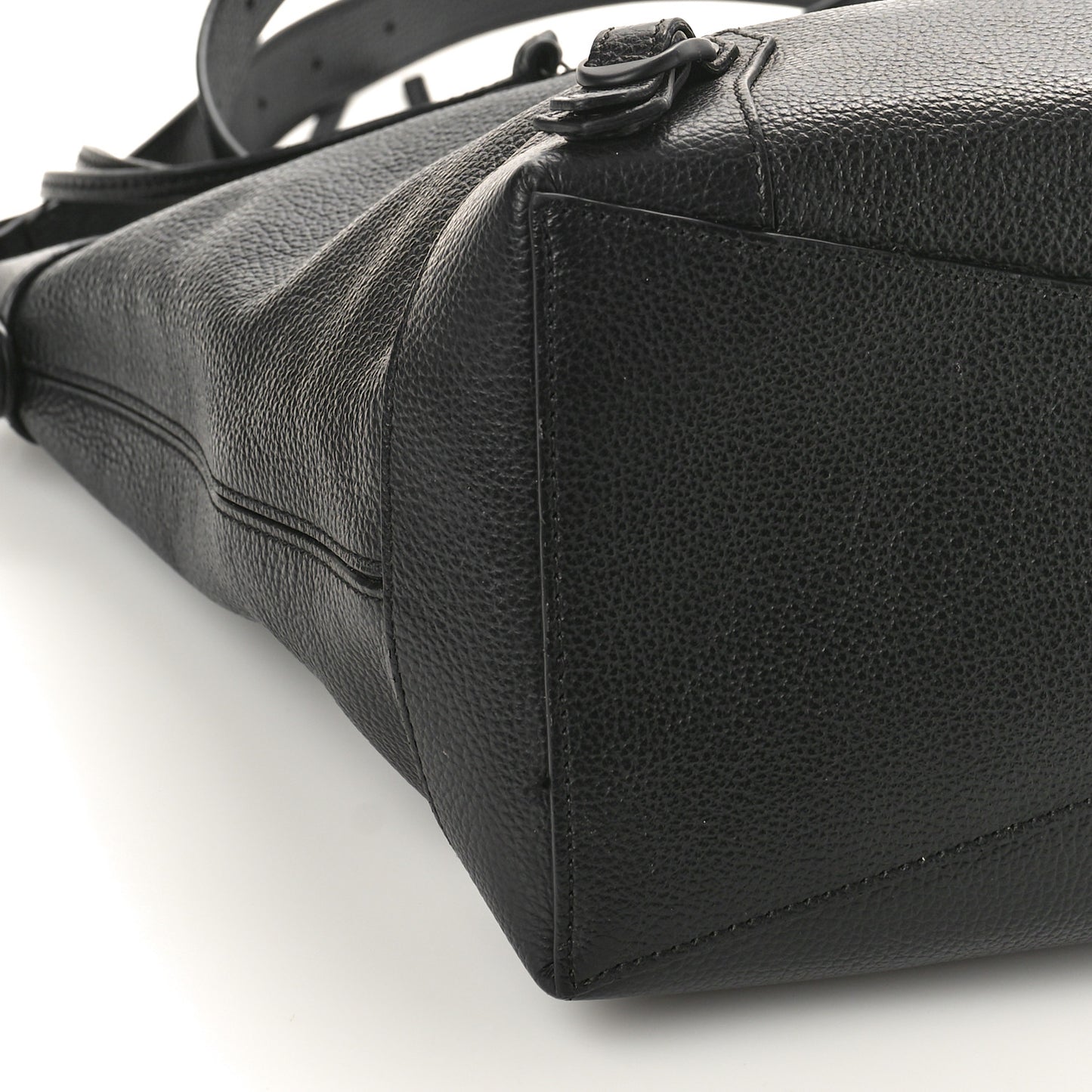 Grained Calfskin Black Hardware Small Neo Classic Hobo Black